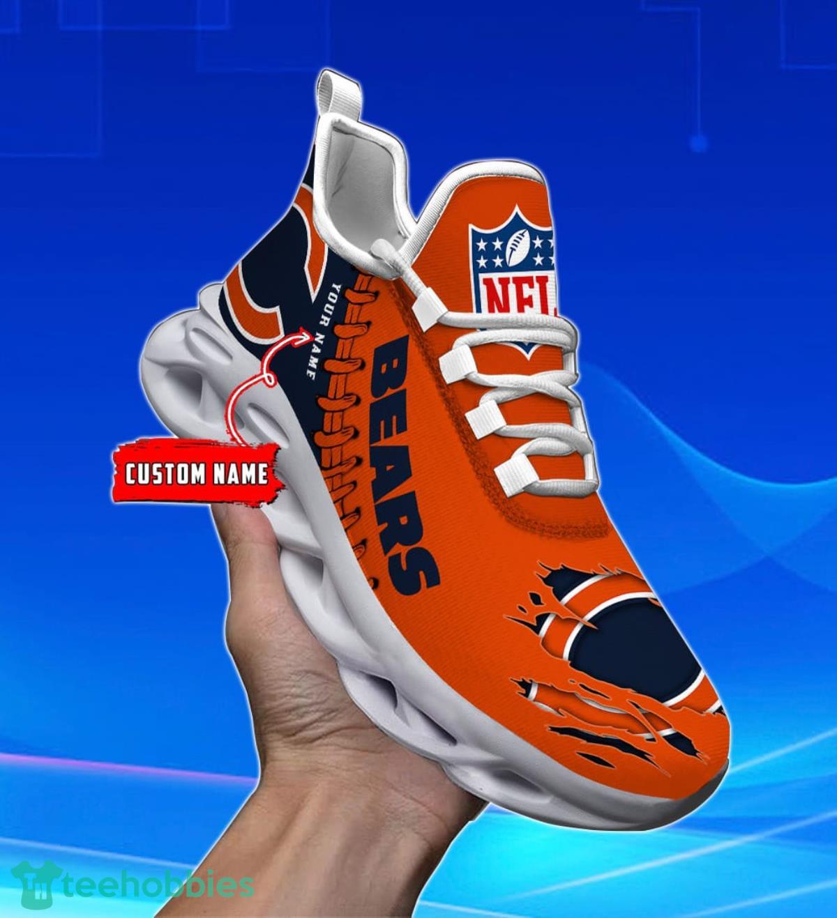 Chicago Bears Personalized NFL Max Soul Shoes Style Gift Fans Product Photo 1