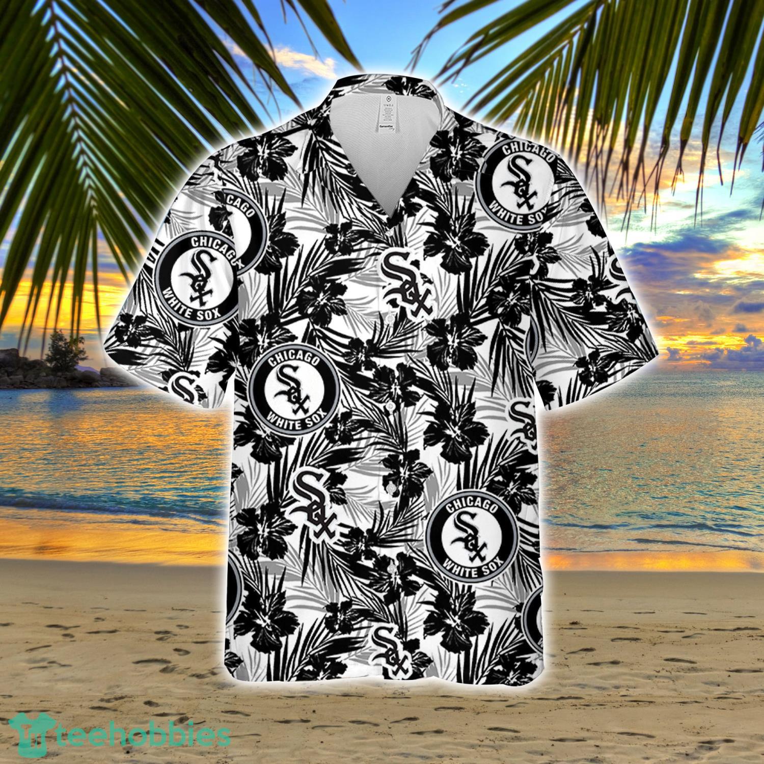 Chicago White Sox Tropical Floral Hawaiian Shorts Gift For Fans