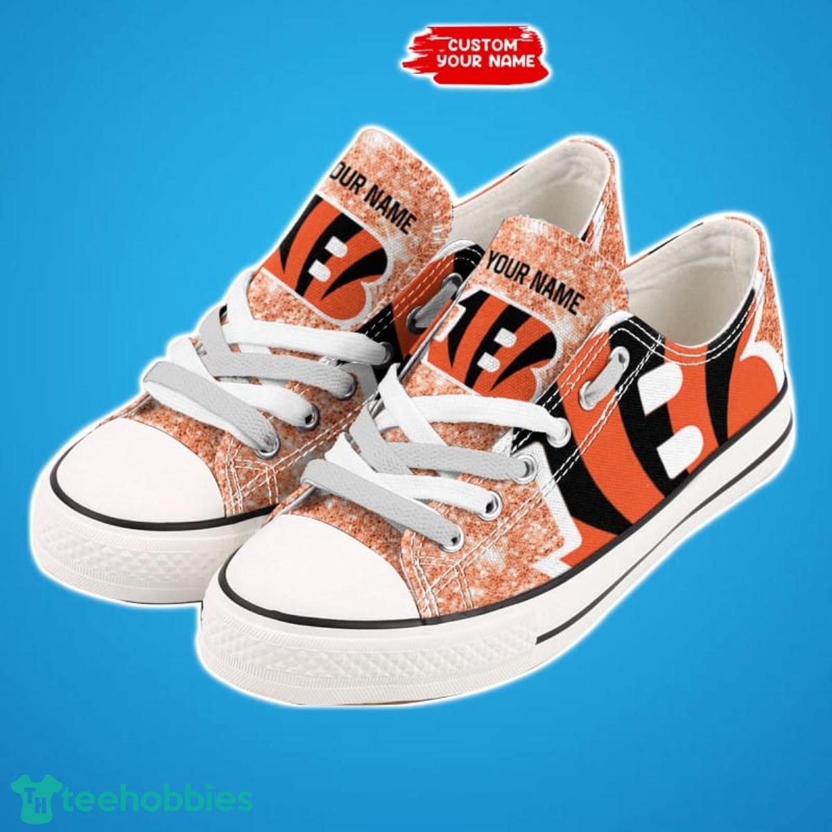 Cincinnati Bengals High Top Shoes Style Sneakers For Men Women For Fans