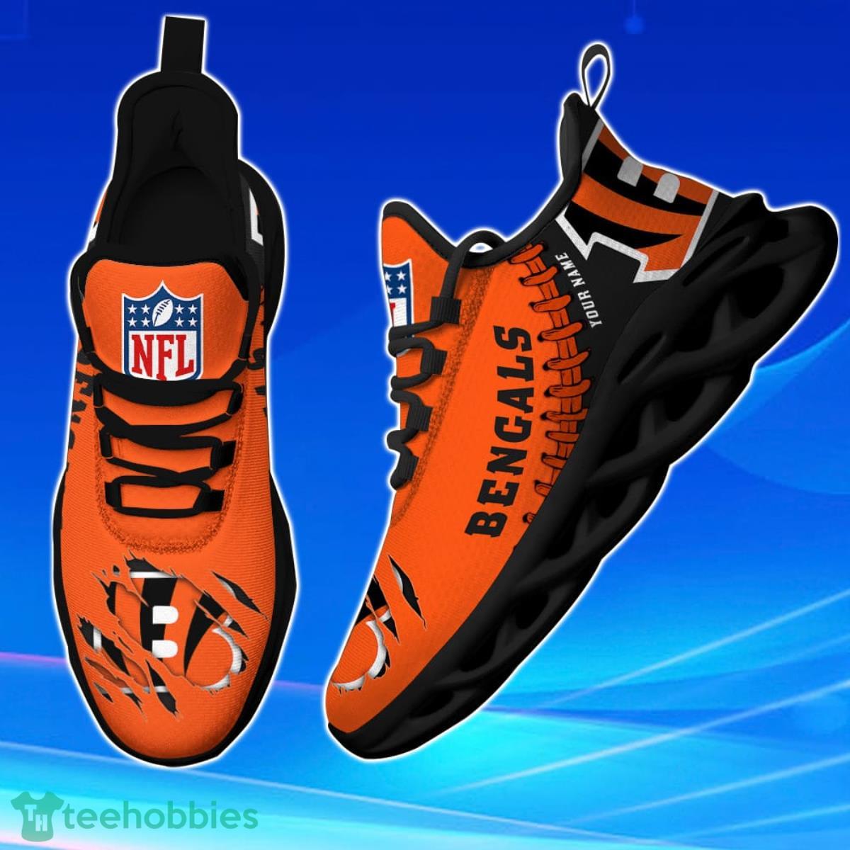 15% OFF NFL Shoes Lightweight Custom Cincinnati Bengals Shoes For