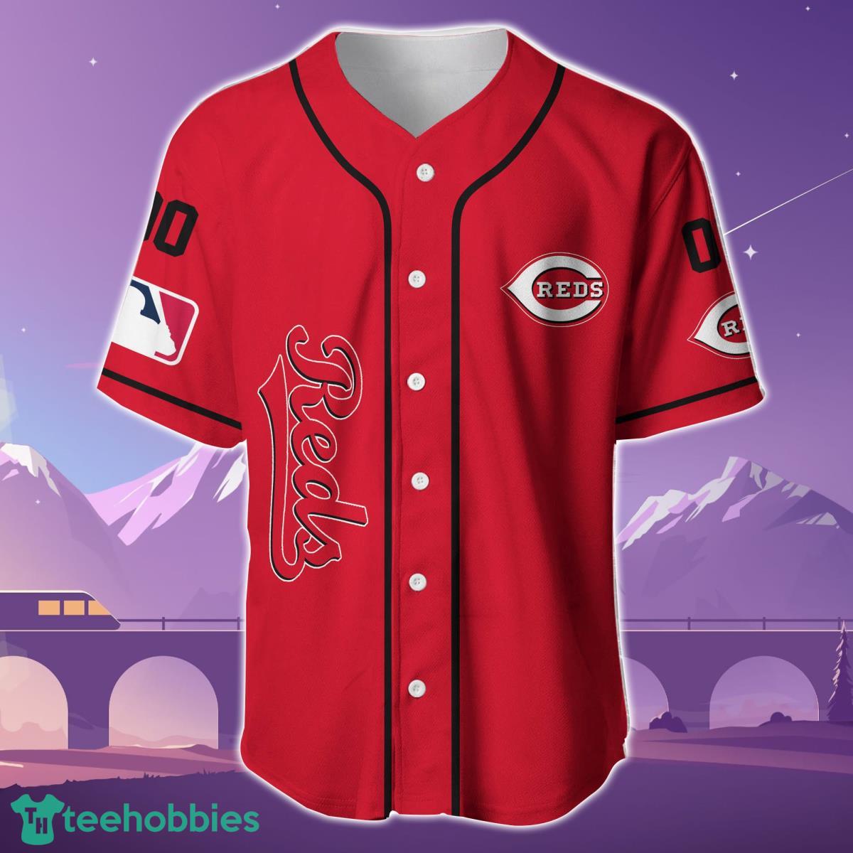 Cincinnati Reds Custom Name & Number Baseball Jersey Best Gift For Men And Women Product Photo 2