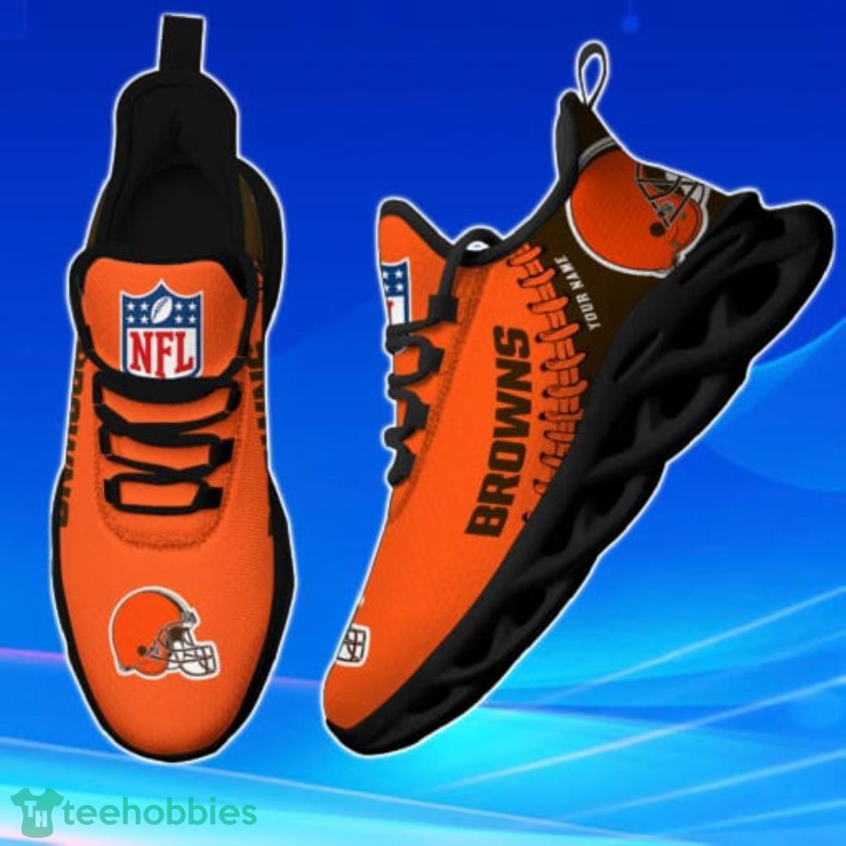 Custom cleveland browns on sale shoes