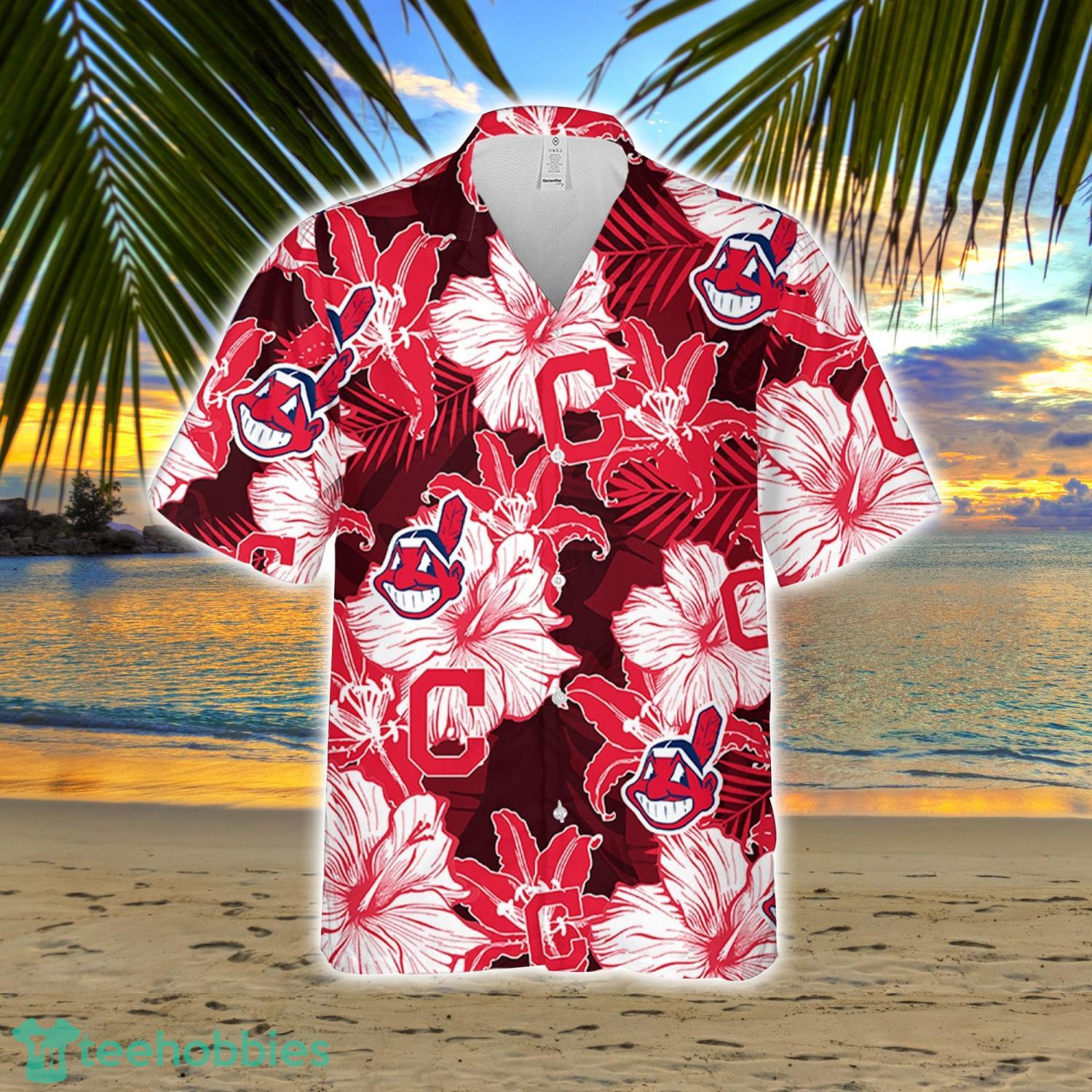 Cleveland Indians MLB Hawaiian Shirt 4th Of July Independence Day