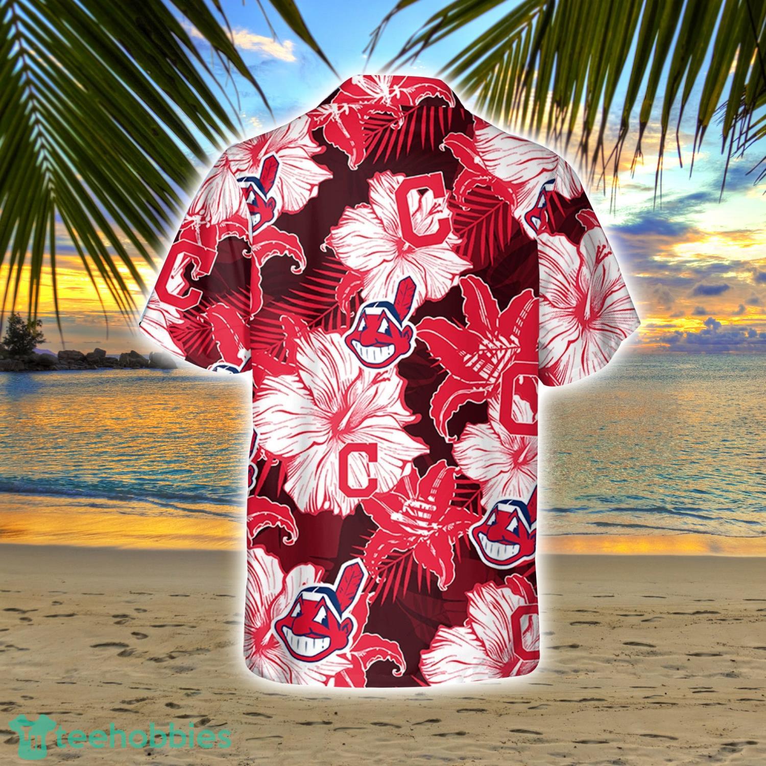 Cleveland Indians MLB Flower Hawaiian Shirt Unique Gift For Men And Women  Fans