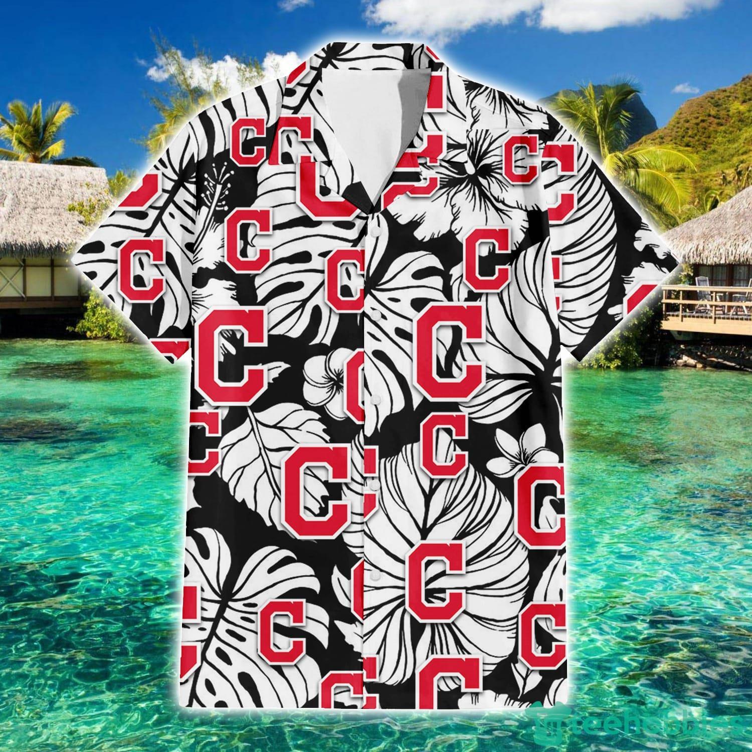 Cleveland Indians MLB Flower 3D Hawaiian Shirt - Limotees