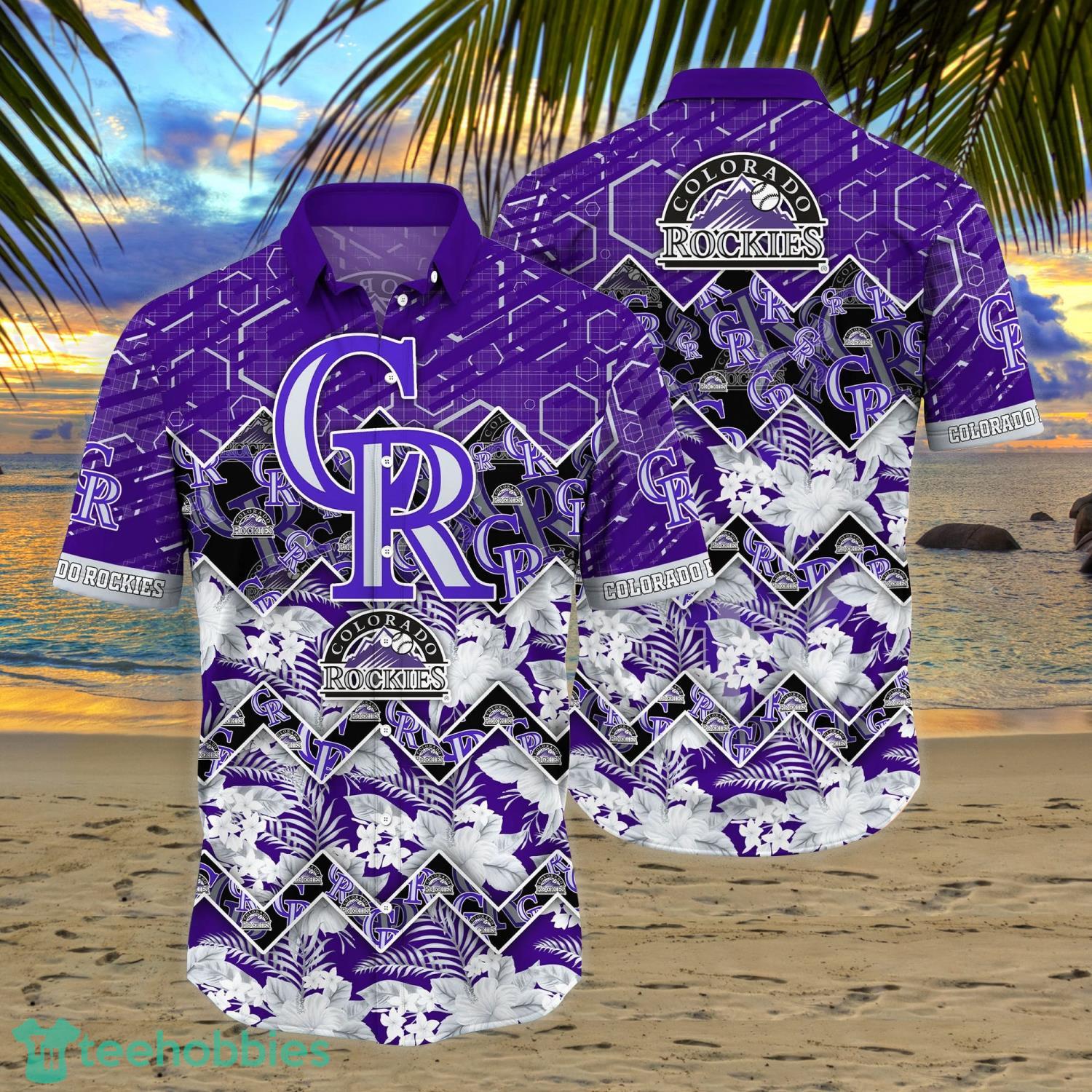 Rockies Hawaiian Shirt Mlb Colorado Rockies Tropical Best Hawaiian