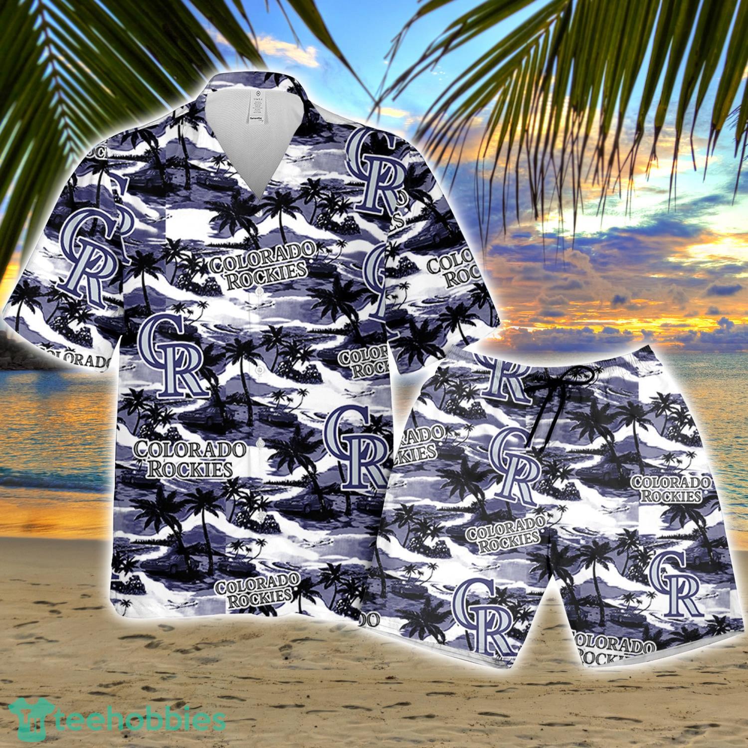 Colorado Rockies MLB Hawaiian Shirt Beach Days Aloha Shirt - Trendy Aloha
