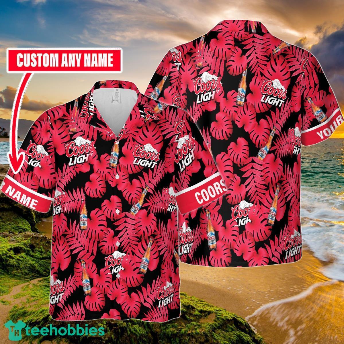 Coors Light Custom Name Hawaiian Shirt Best Gift For Men And Women Product Photo 1