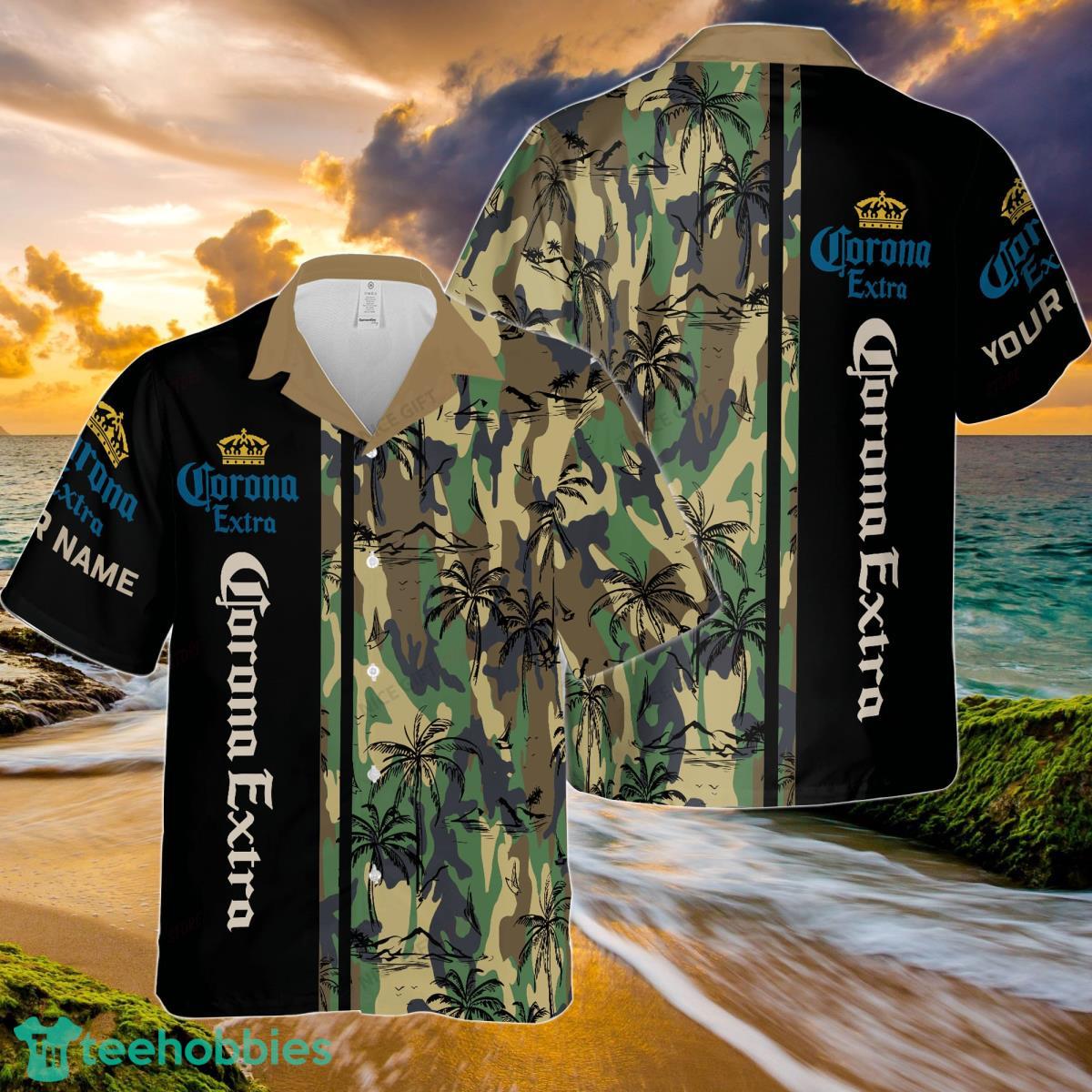 Corona Extra Custom Name Hawaiian Shirt Perfect Gift For Men And Women Product Photo 1