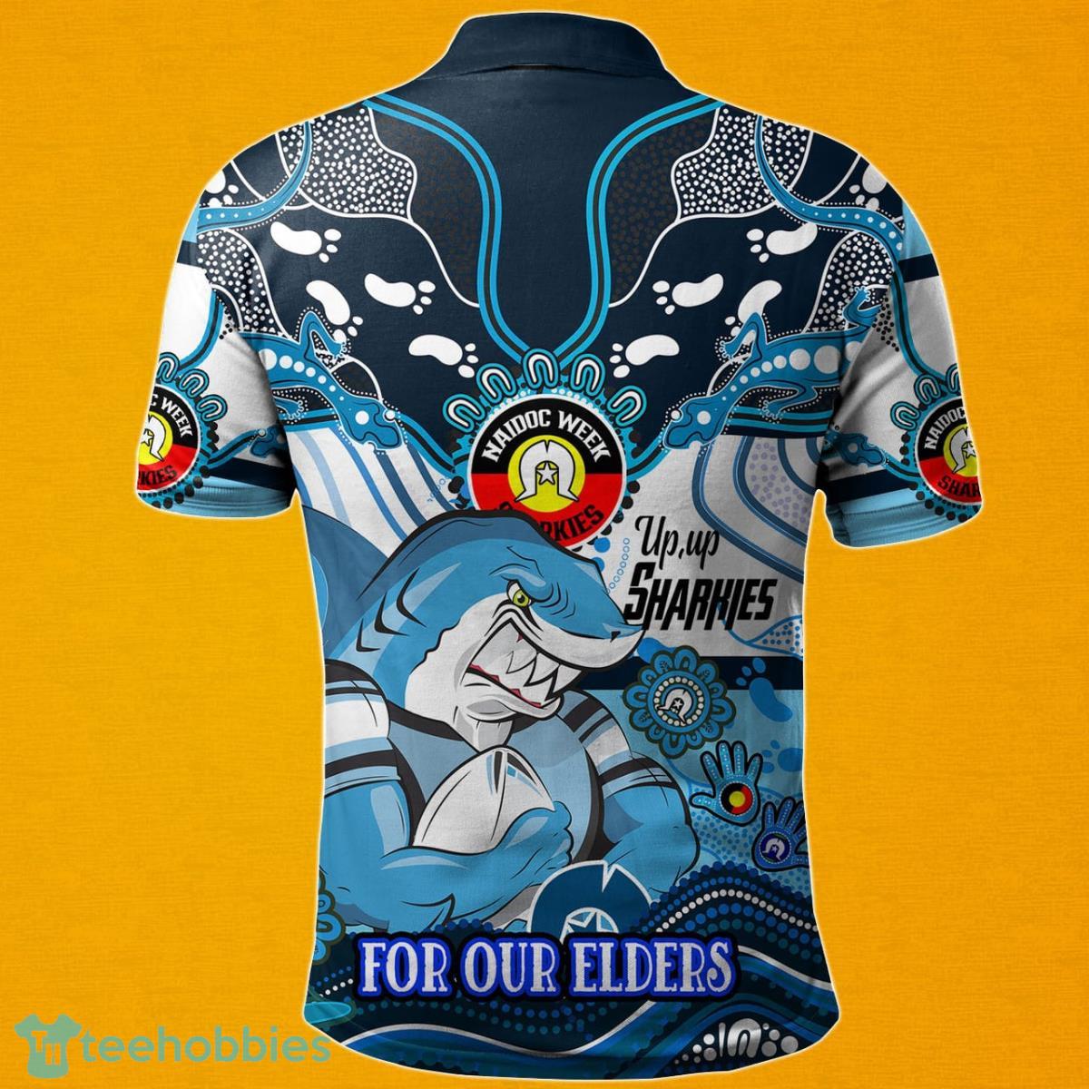 Cronulla-Sutherland Sharks NRL Australia Naidoc Week Polo Shirt Best Gift For Fans Product Photo 2