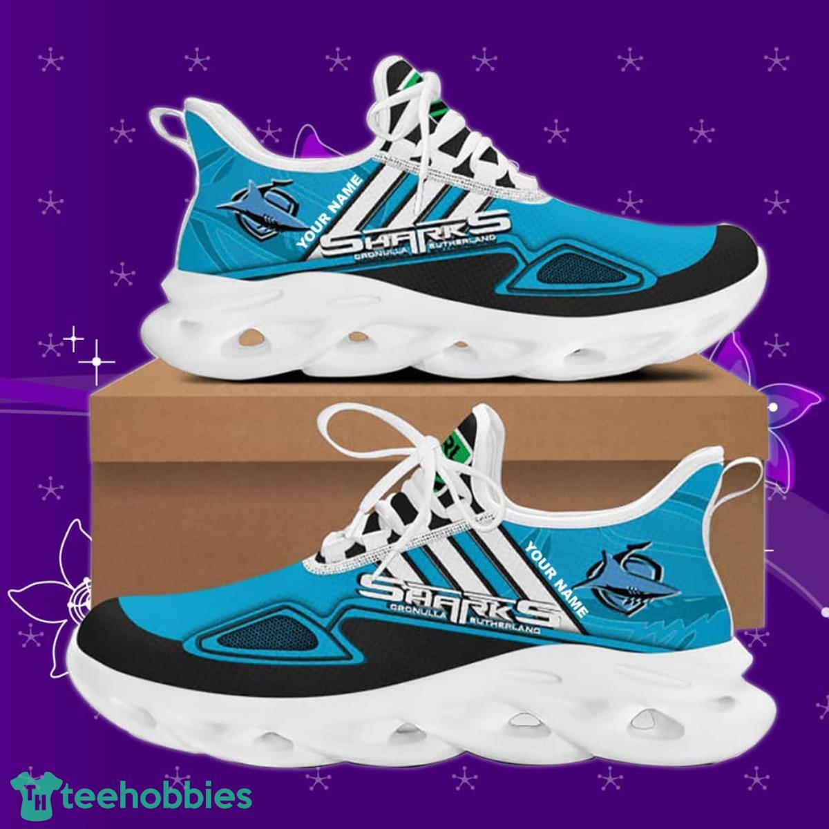 Cronulla-Sutherland Sharks NRL Max Soul Custom Name Special Gift Men And Women For Fans Product Photo 2