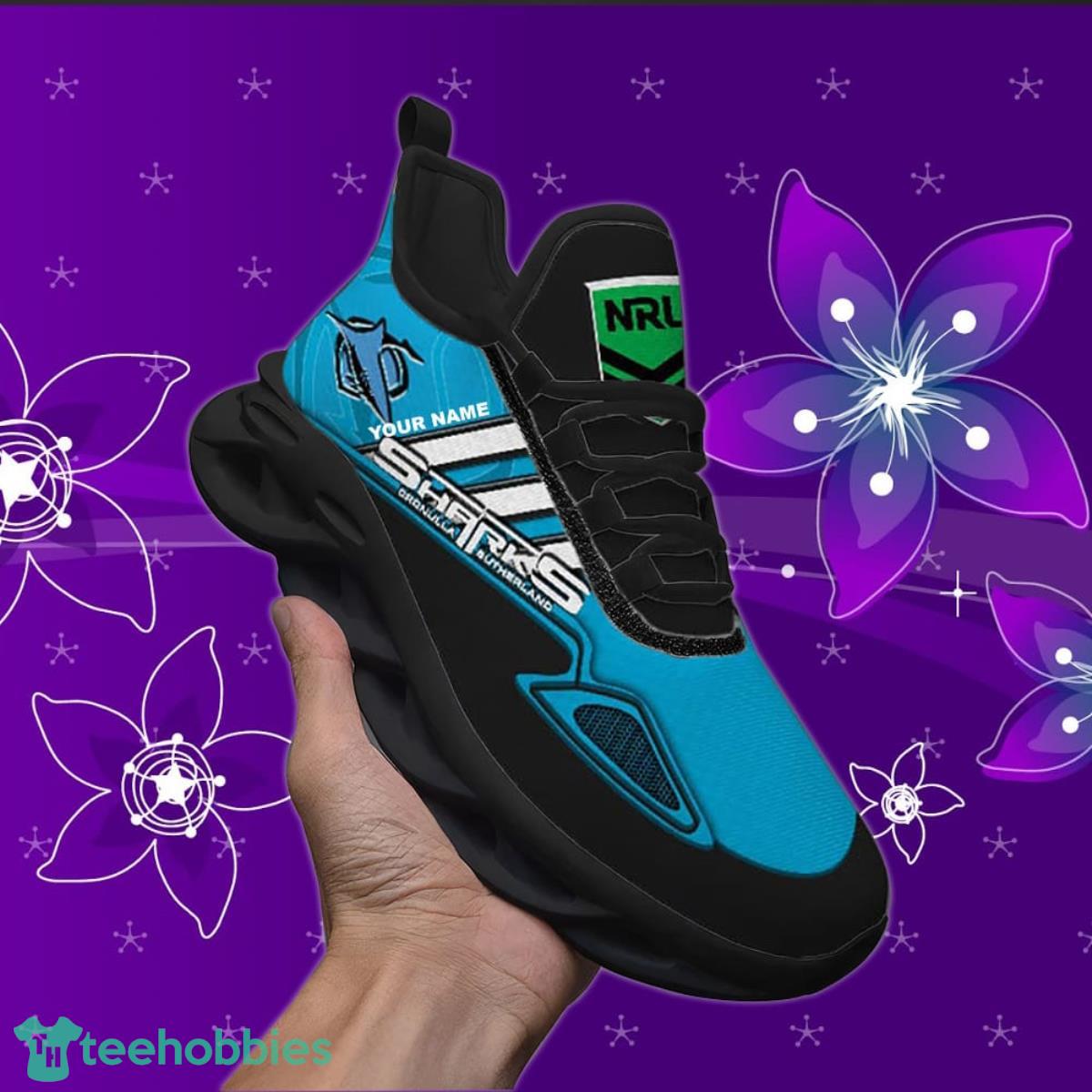 Cronulla-Sutherland Sharks NRL Max Soul Custom Name Special Gift Men And Women For Fans Product Photo 1