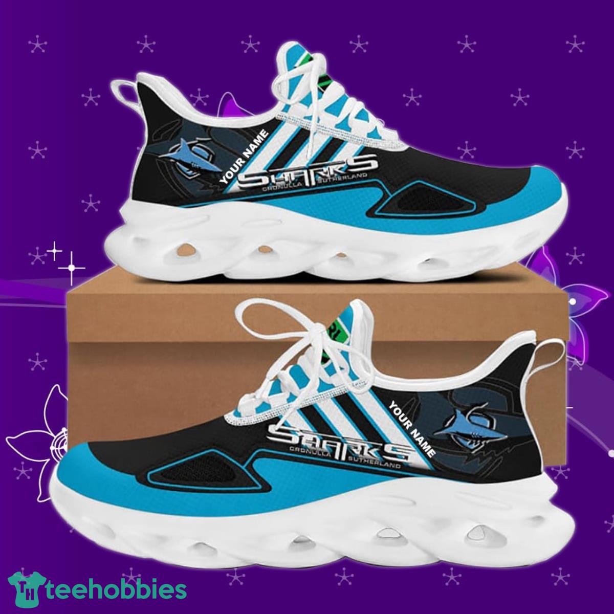 Cronulla-Sutherland Sharks NRL Max Soul Custom Name Style Gift Men And Women For Fans Product Photo 2