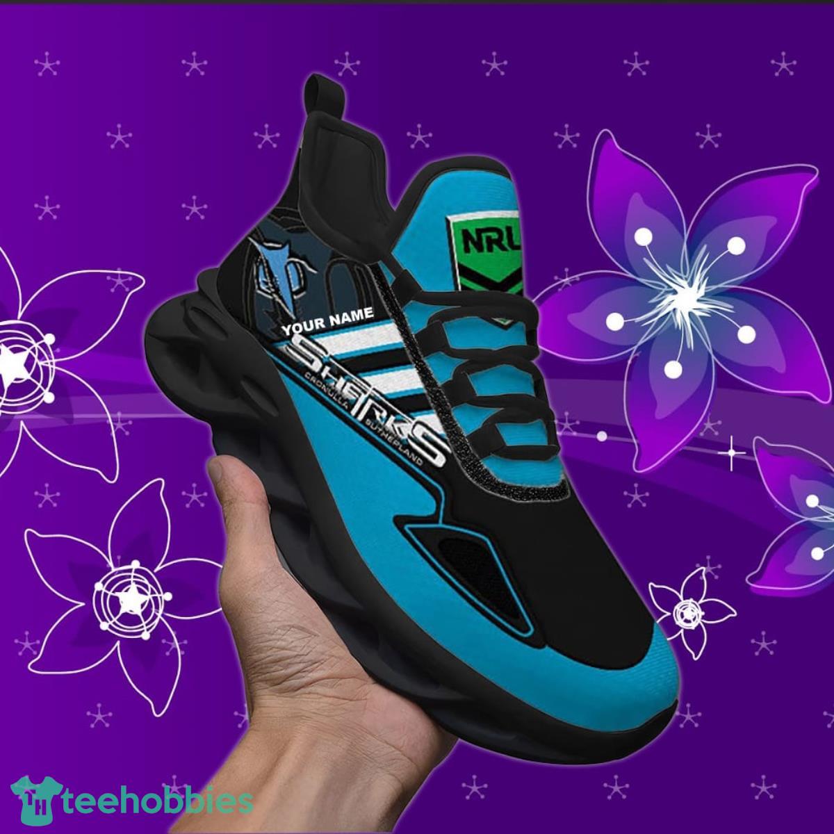 Cronulla-Sutherland Sharks NRL Max Soul Custom Name Style Gift Men And Women For Fans Product Photo 1