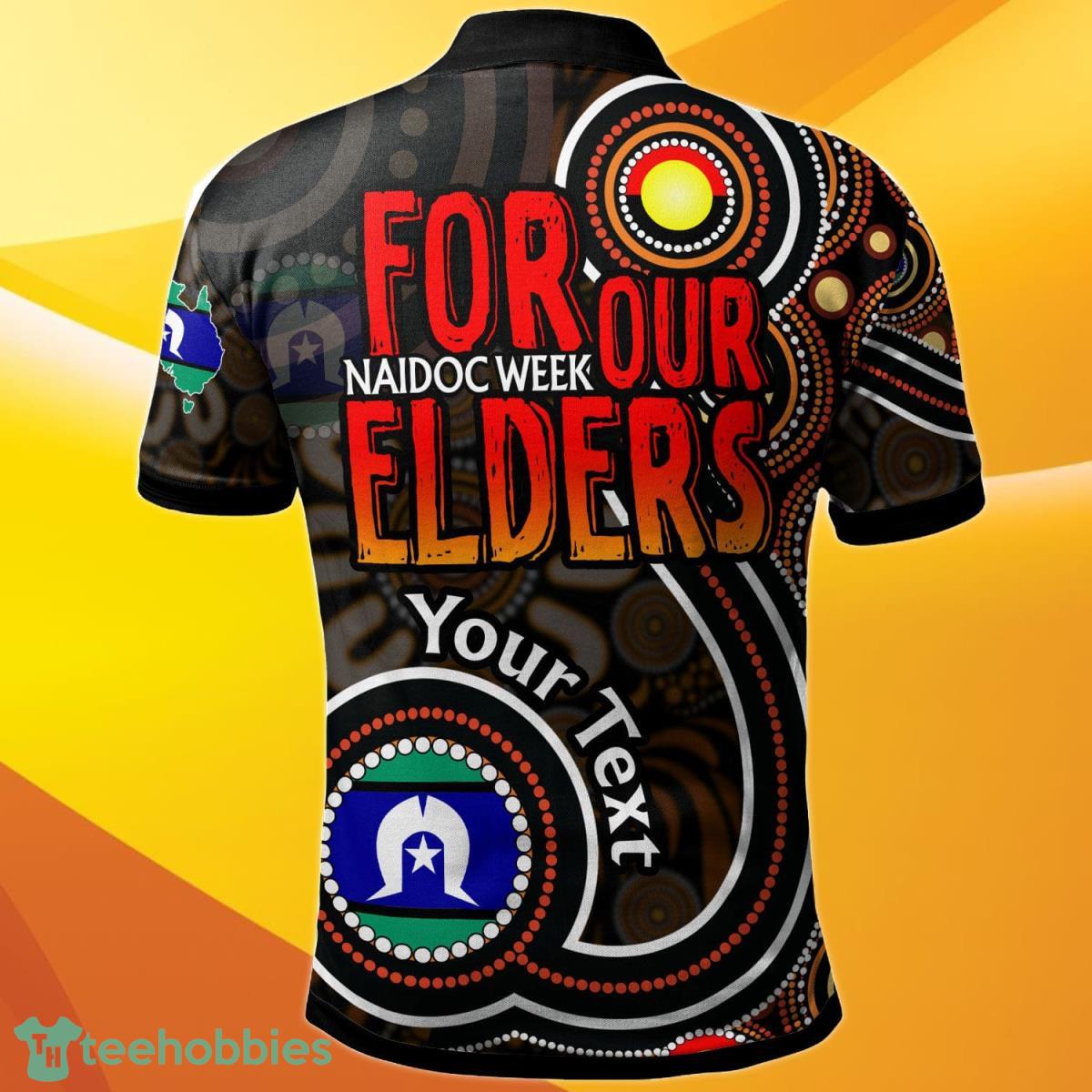 Custom Aboriginal Inspired Dot Art NAIDOC Week 2023 Polo Shirt Best Gift Product Photo 2