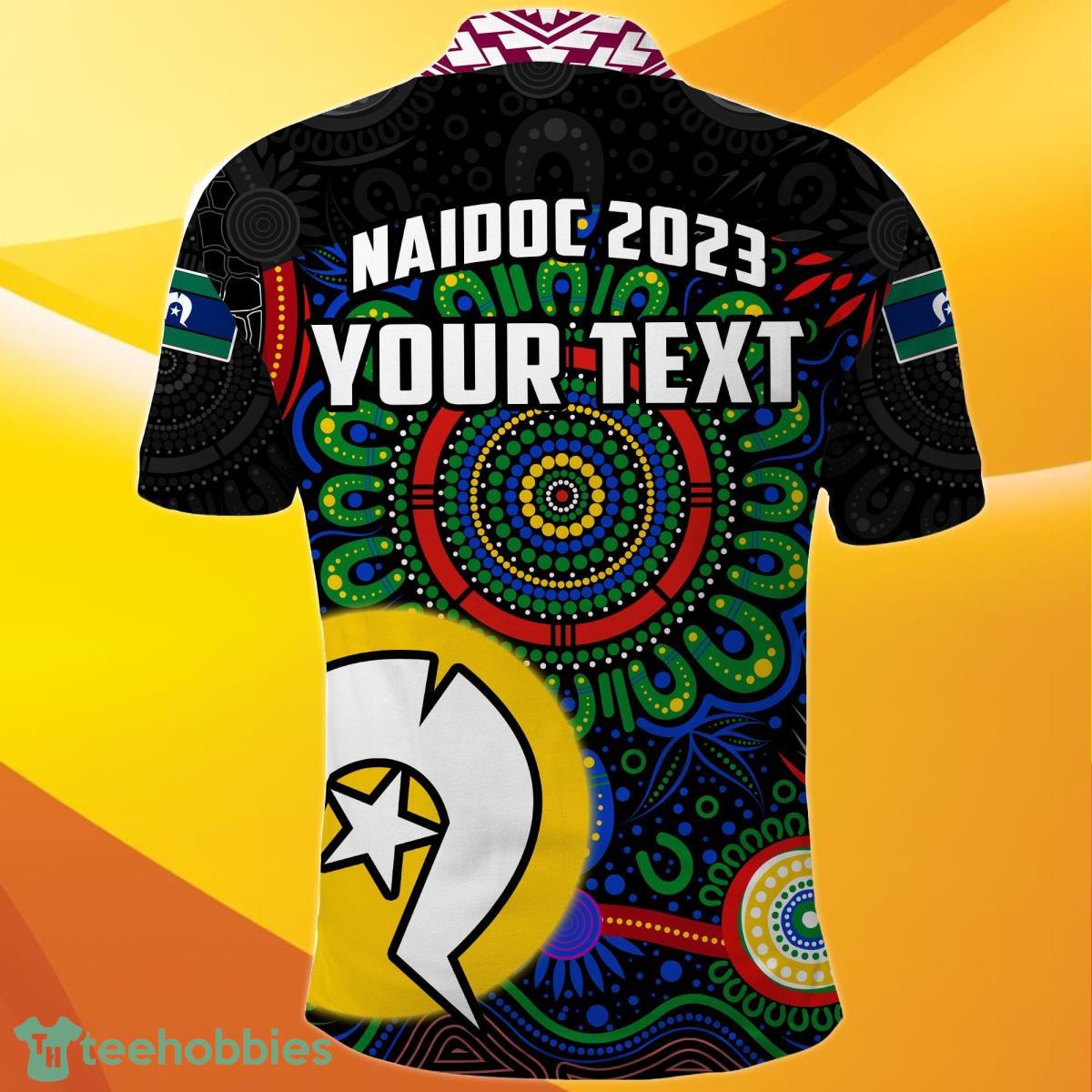 Custom Australia NAIDOC Week 2023 Polo Shirt Aboriginal For Our Elders Best Gift Product Photo 2