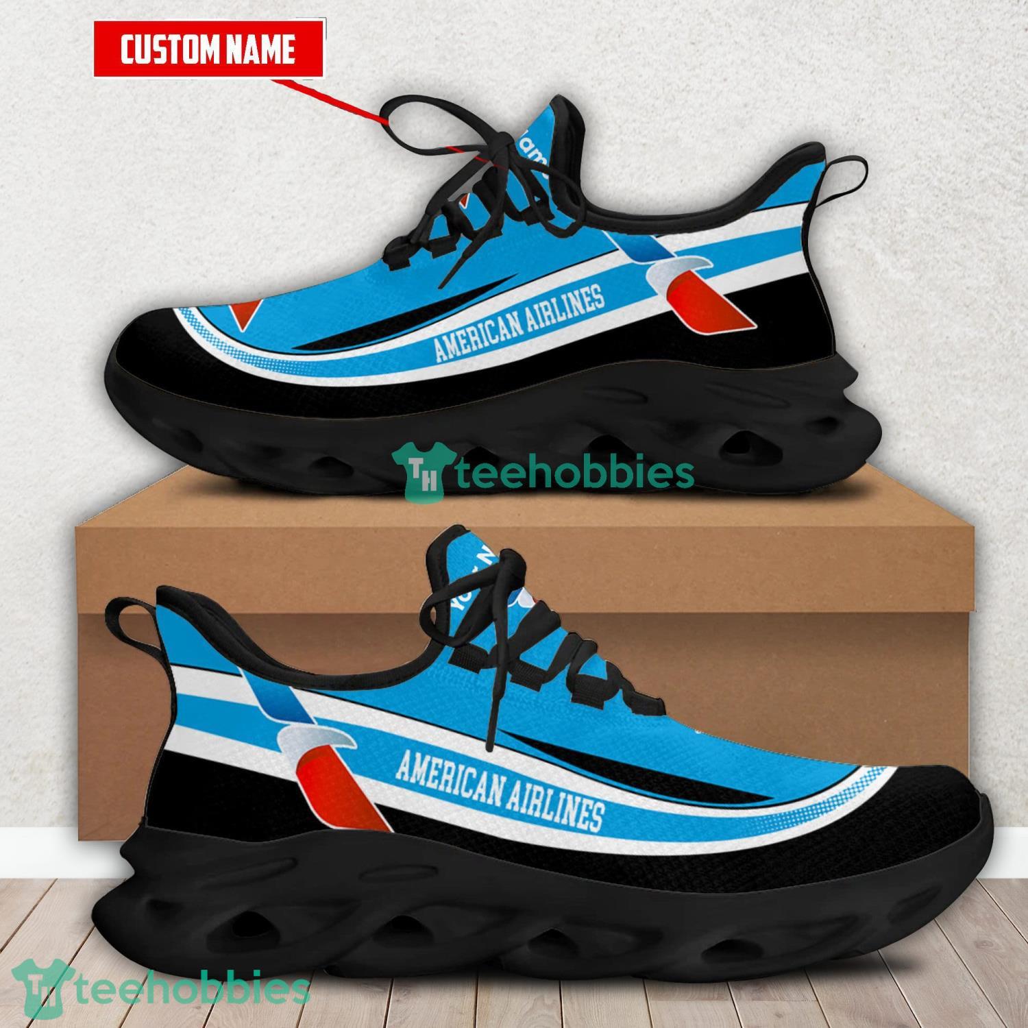 Custom Name American Airlines Max Soul Shoes New Trending Running Sneakers For Men And Women Product Photo 1 Custom Name American Airlines Max Soul Shoes New Trending Running Sneakers For Men And Women Product Photo 1
