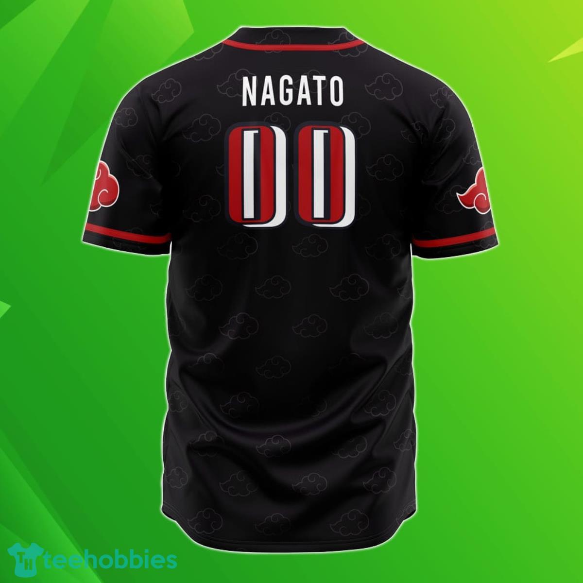 Custom Name And Number Naruto Akatsuki Pain Baseball Jersey Best Gift For Men And Women Product Photo 2