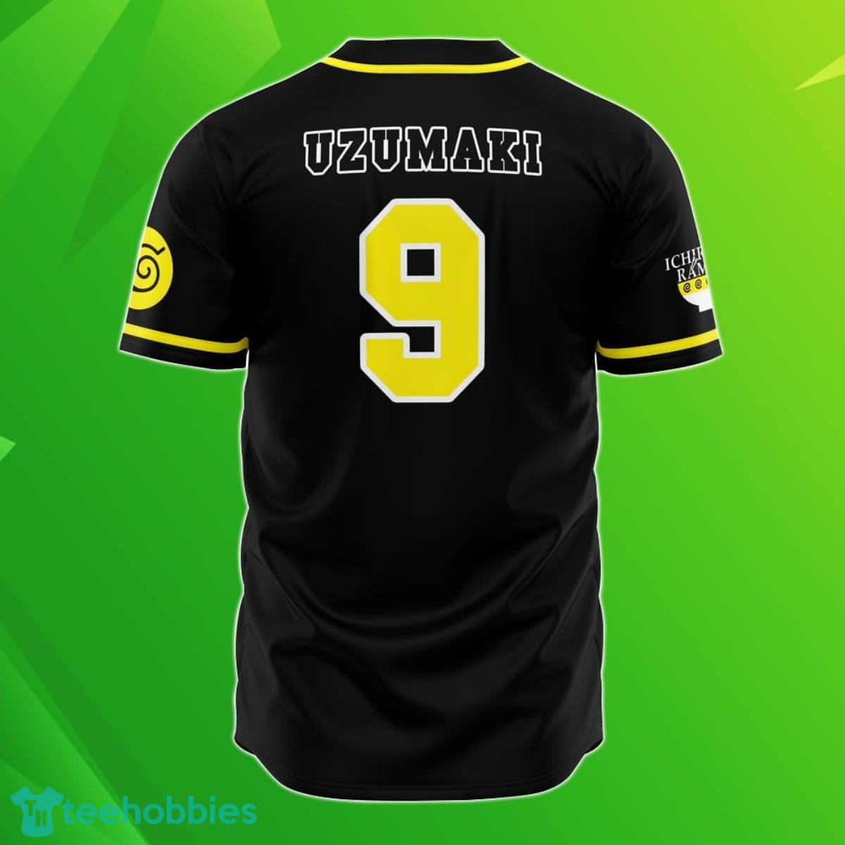 Custom Name And Number Shippuden Hidden Leaf Uzumaki Naruto Baseball Jersey Best Gift For Men And Women Product Photo 2