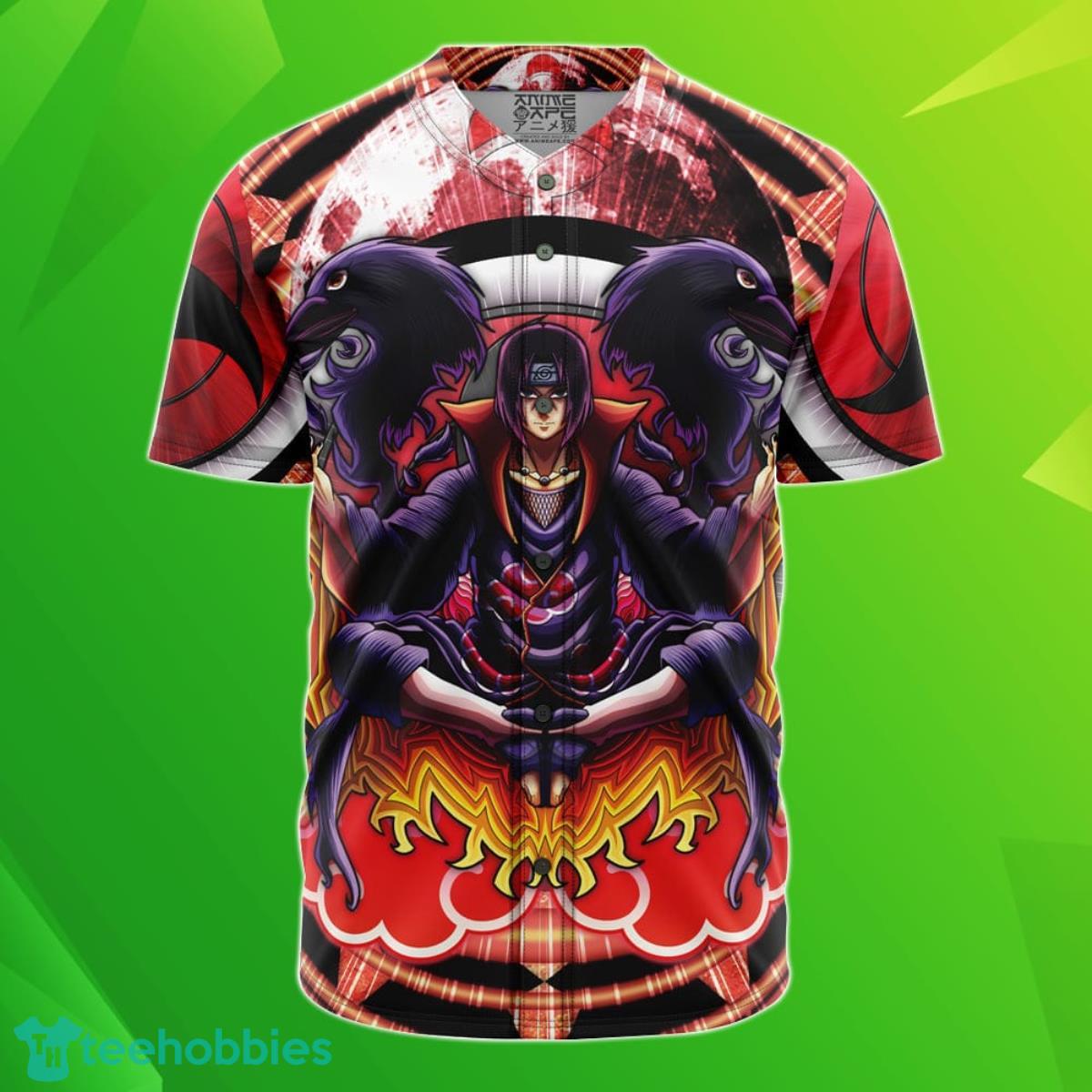 Custom Name And Number Trippy Meditating Itachi Akatsuki Naruto Baseball Jersey Best Gift For Men And Women Product Photo 1