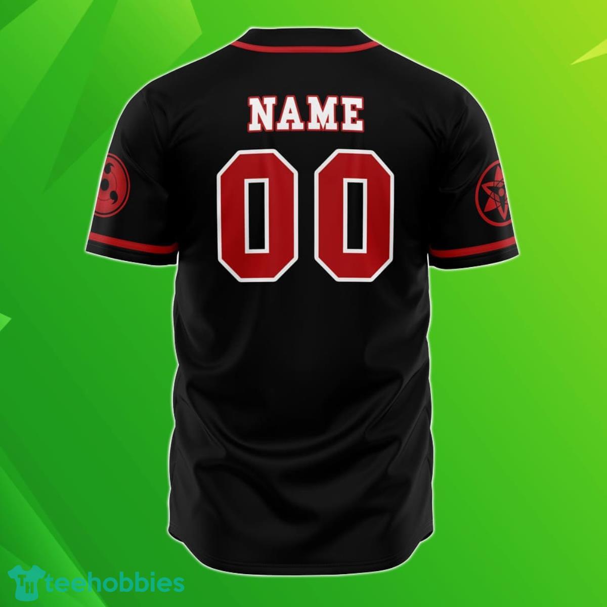 Custom Name And Number Uchicha Clan Naruto Baseball Jersey Best Gift For Men And Women Product Photo 2