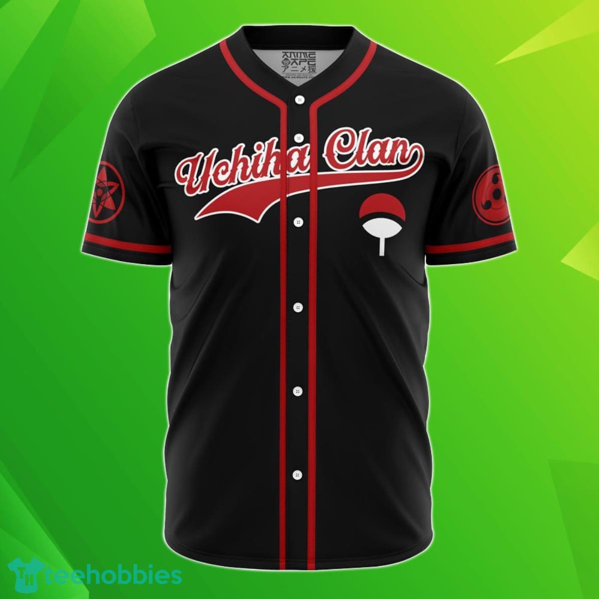 Custom Name And Number Uchicha Clan Naruto Baseball Jersey Best Gift For Men And Women Product Photo 1