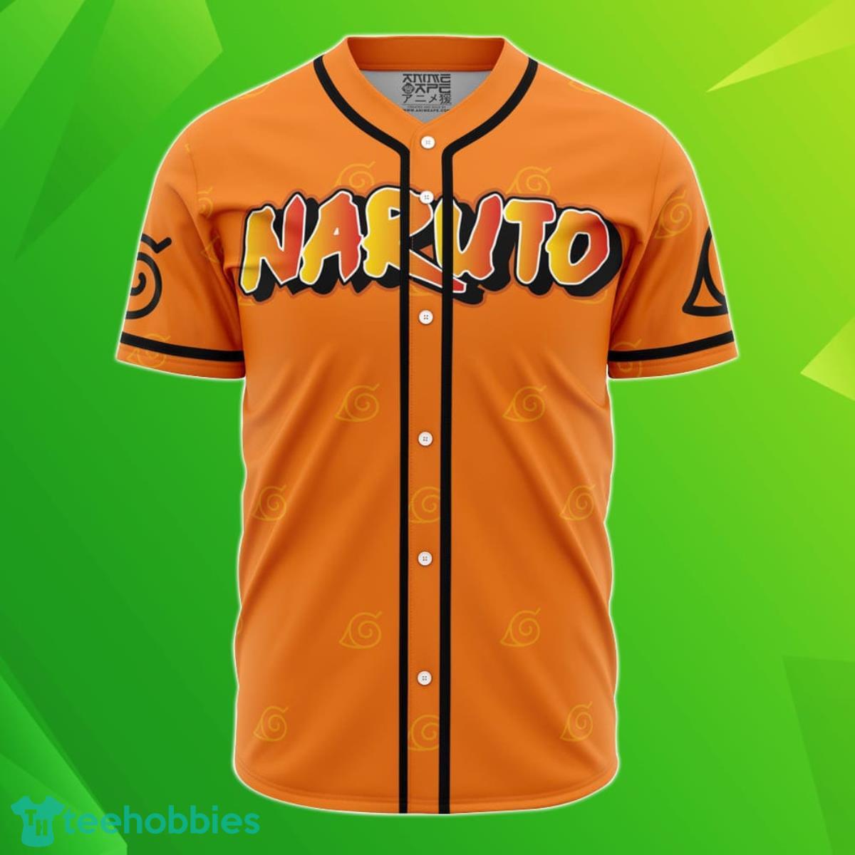 Custom Name And Number Uzumaki Naruto Baseball Jersey Best Gift For Men And Women Product Photo 1