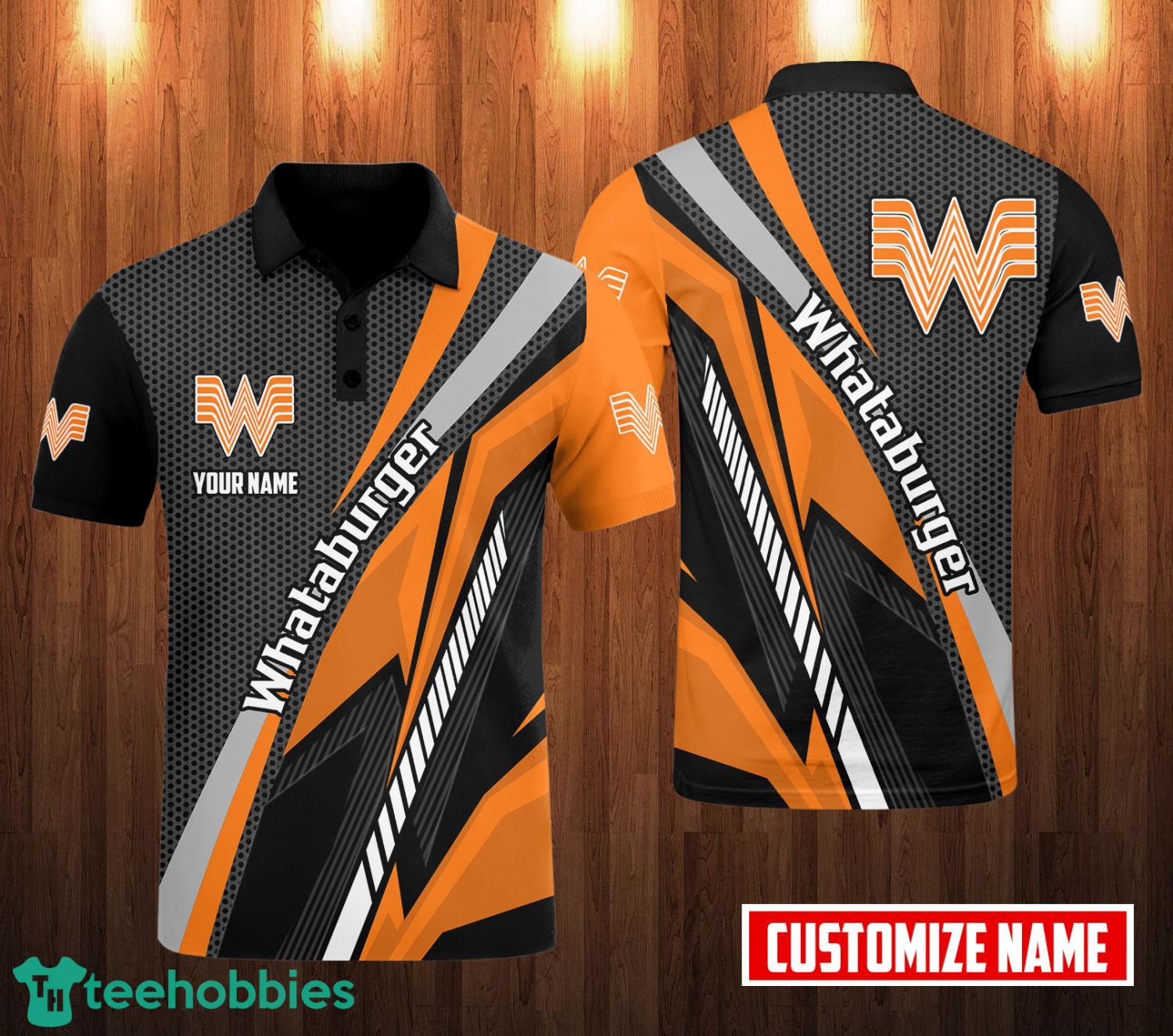 Custom Name Whataburger Best Gift Polo Shirt Sport Gift