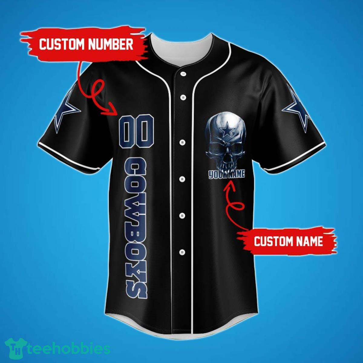 Dallas Cowboys Baseball Jersey Shirt in 2023