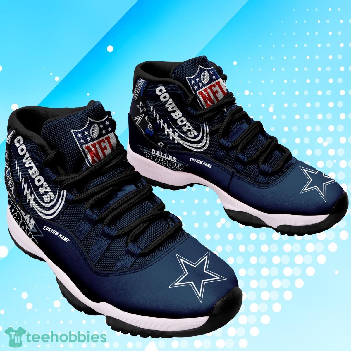 Dallas Cowboys Personalized Air Jordan 11 Gift For Fans