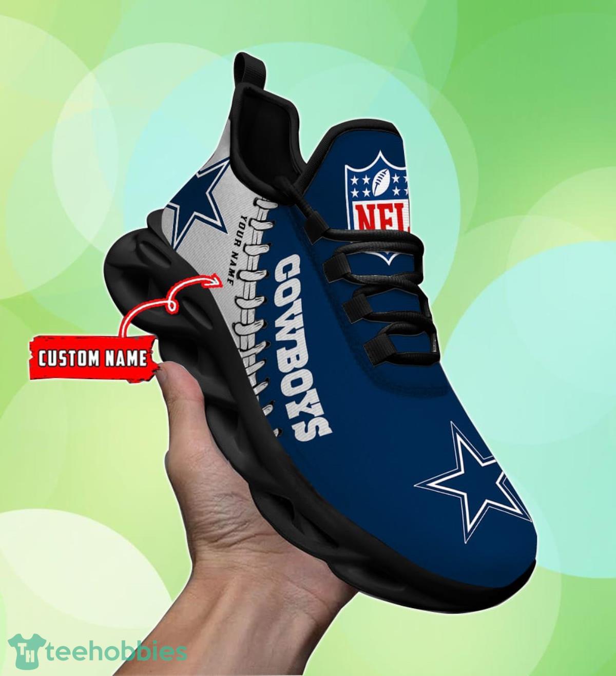 Dallas Cowboys-Personalized Max Soul Shoes Impressive Gift For Men And Women Fans Product Photo 2