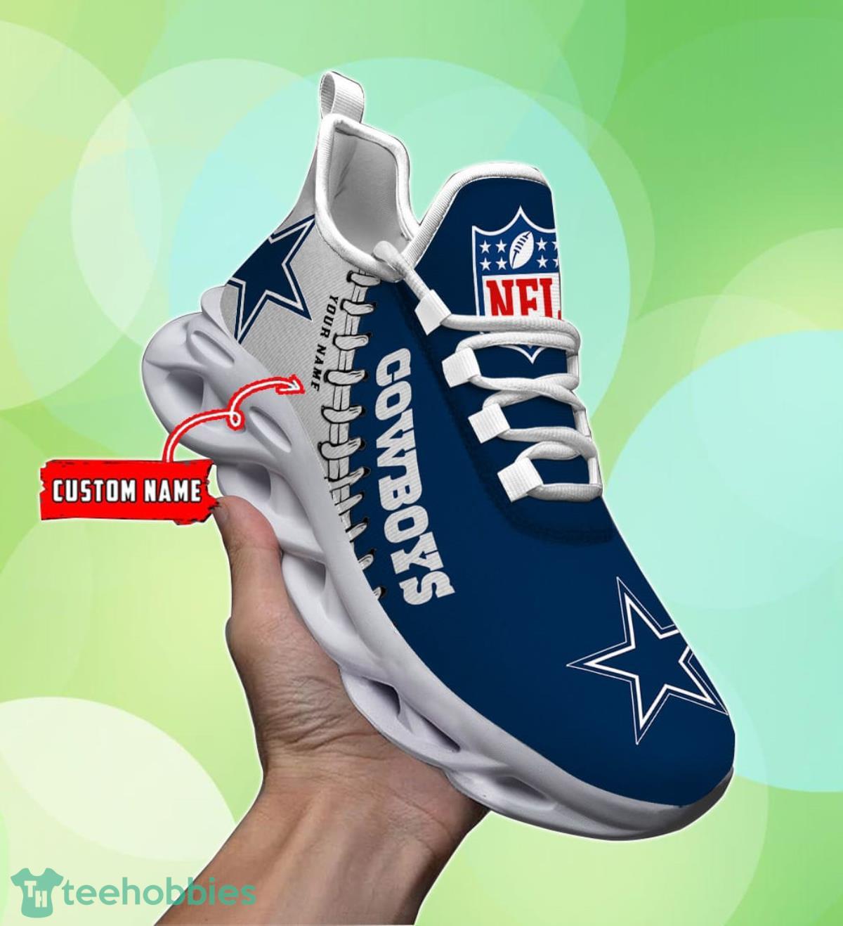 Dallas Cowboys-Personalized Max Soul Shoes Impressive Gift For Men And Women Fans Product Photo 1