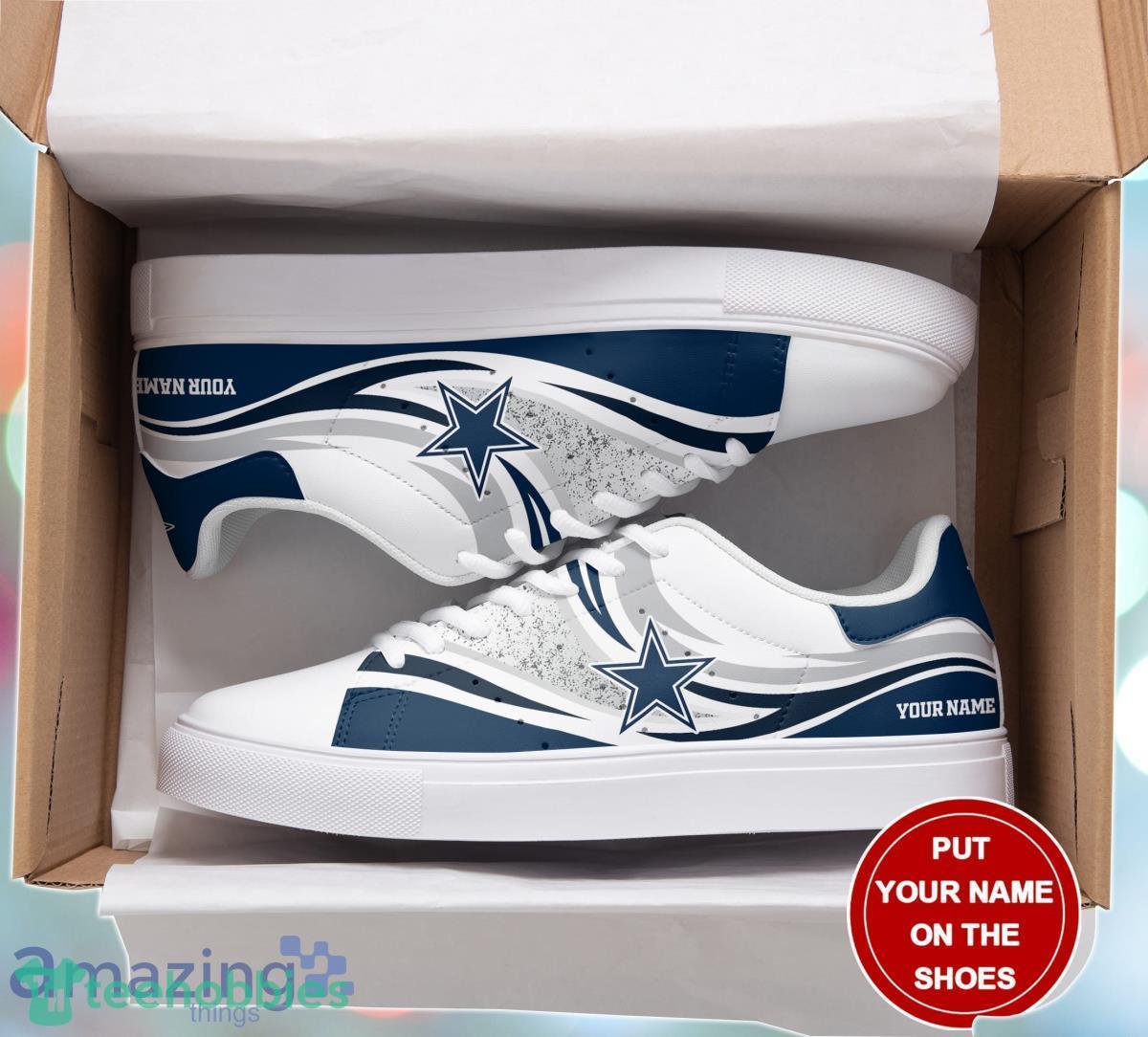 Dallas Cowboys Personalized Stan Smith Sneakers Best Gift For Every One Fans Product Photo 2