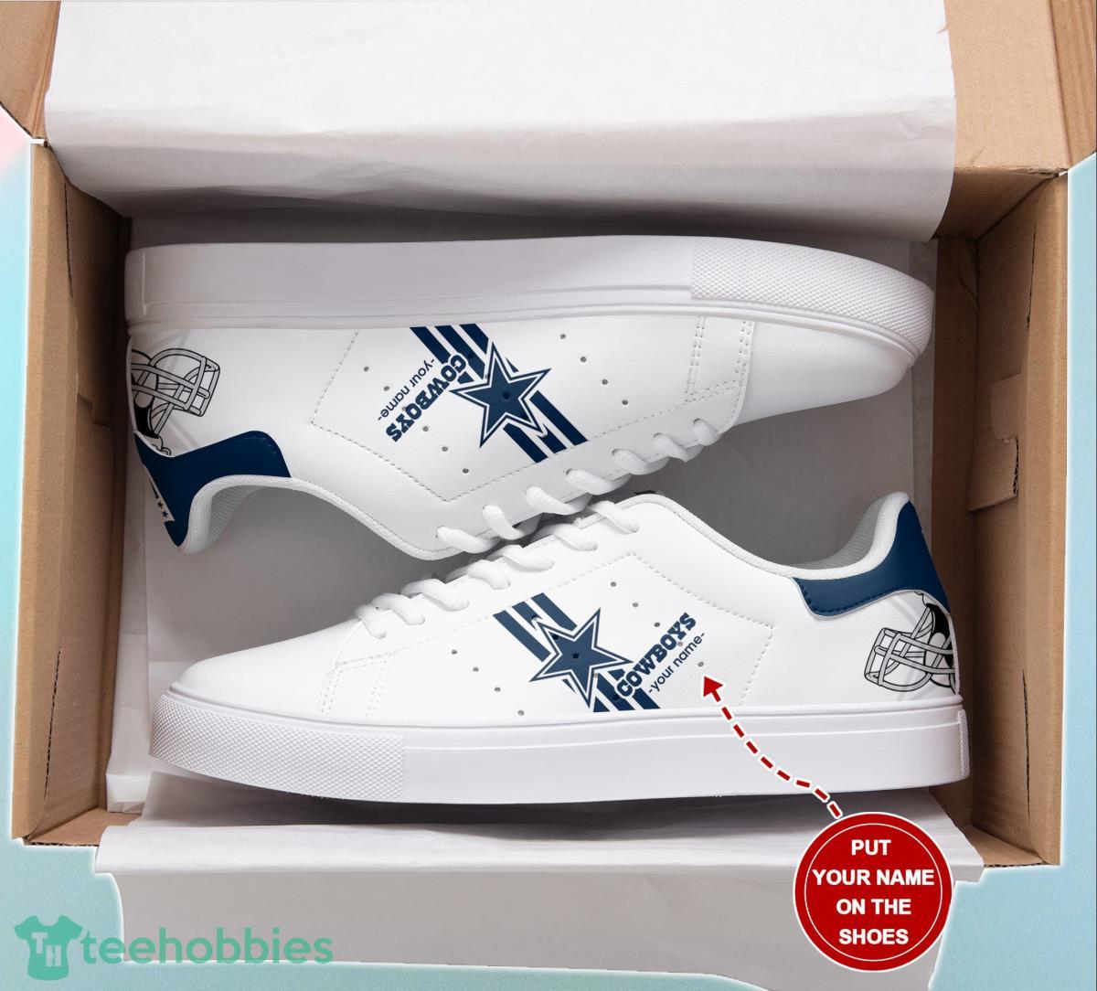 Dallas Cowboys Personalized Stan Smith Sneakers Unique Gift For Men And Women Product Photo 1