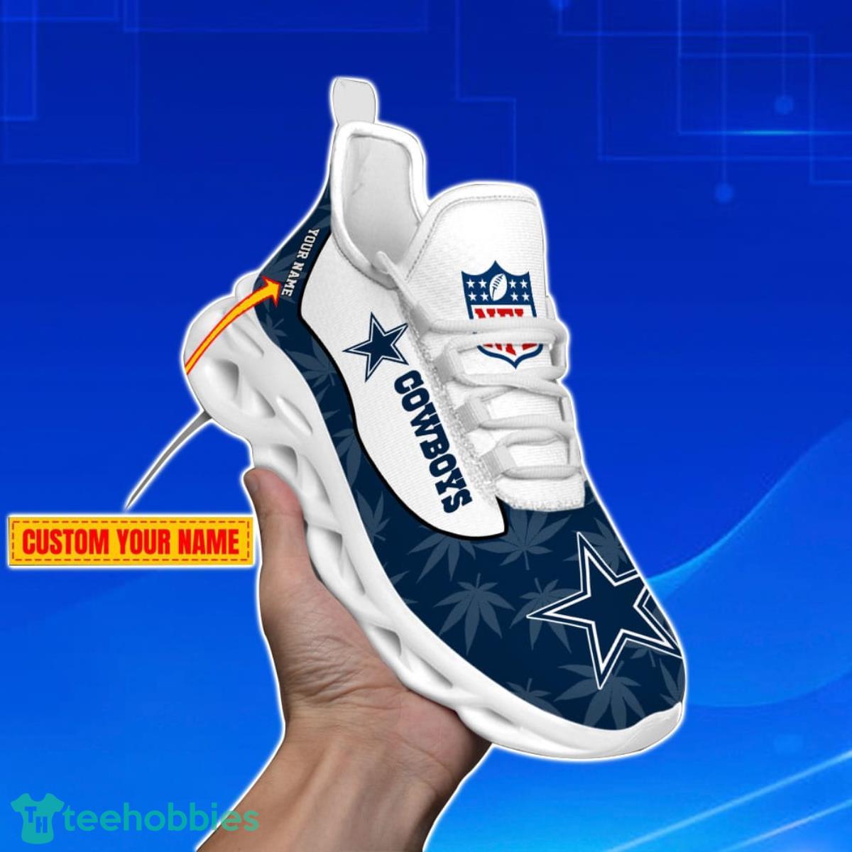 Dallas Cowboys-Personalized Weed Limited Edition Max Soul Shoes Best Gift For Men And Women Product Photo 2