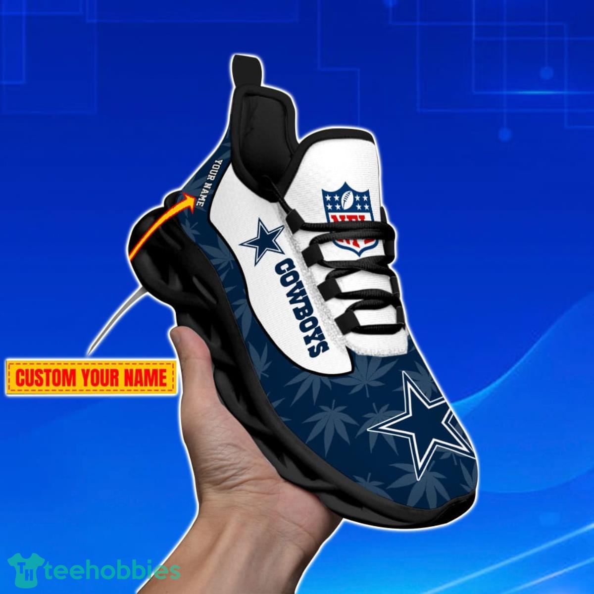 Dallas Cowboys-Personalized Weed Limited Edition Max Soul Shoes Best Gift  For Men And Women