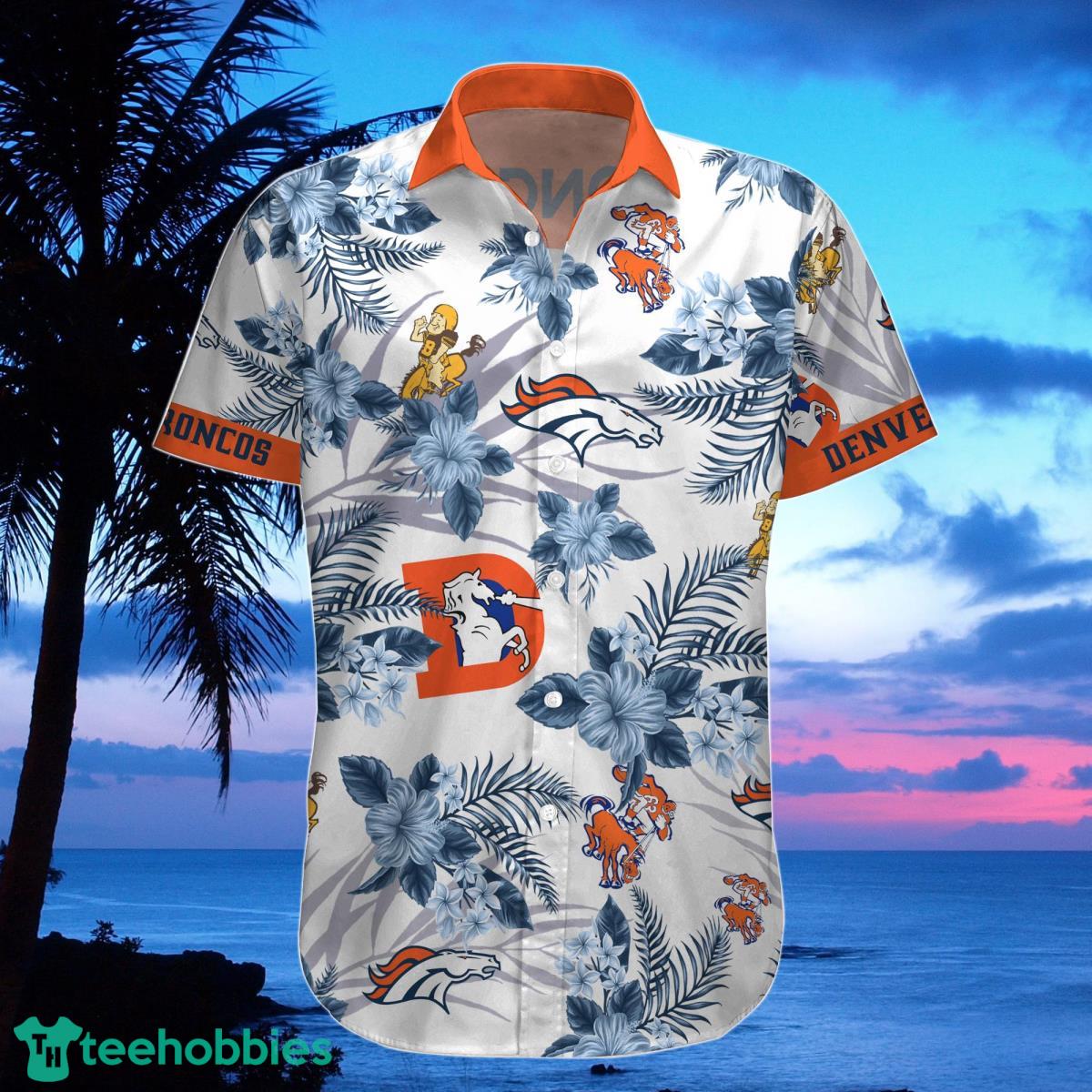Denver Broncos-NFL Floral Hawaii Shirt Best Gift For Men And Women Fans Product Photo 1