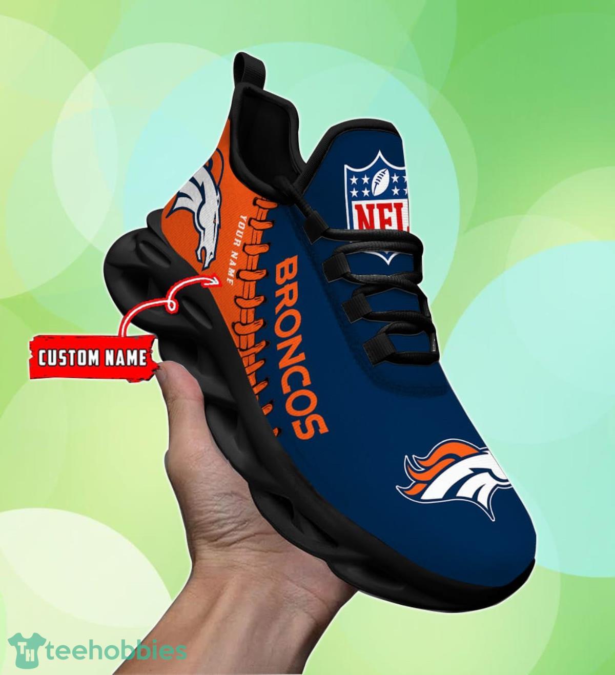 Denver Broncos-Personalized Max Soul Shoes Impressive Gift For Men And Women Fans Product Photo 2