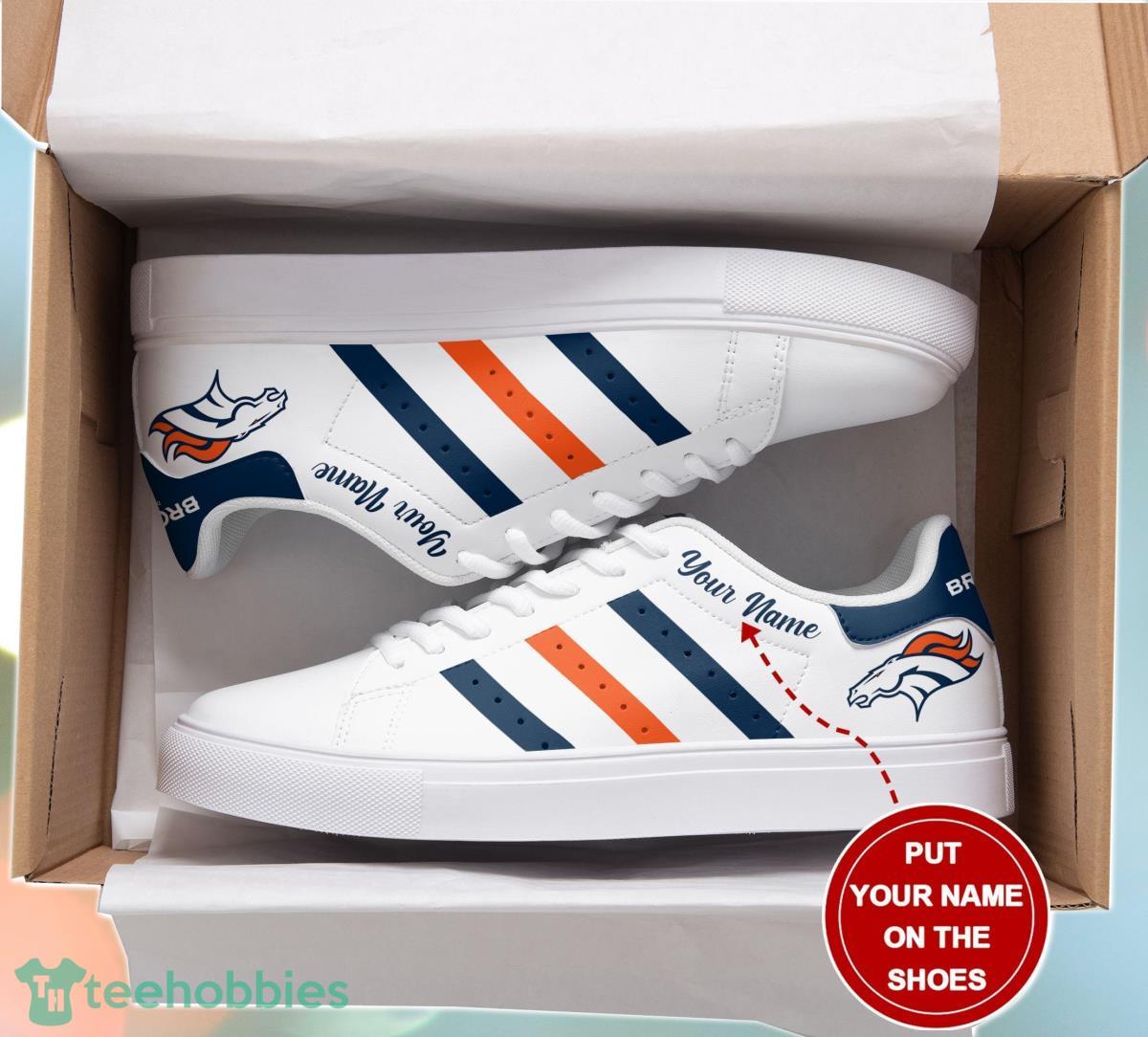 Denver Broncos Personalized Stan Smith Sneakers Impressive Gift For Men And Women Product Photo 1
