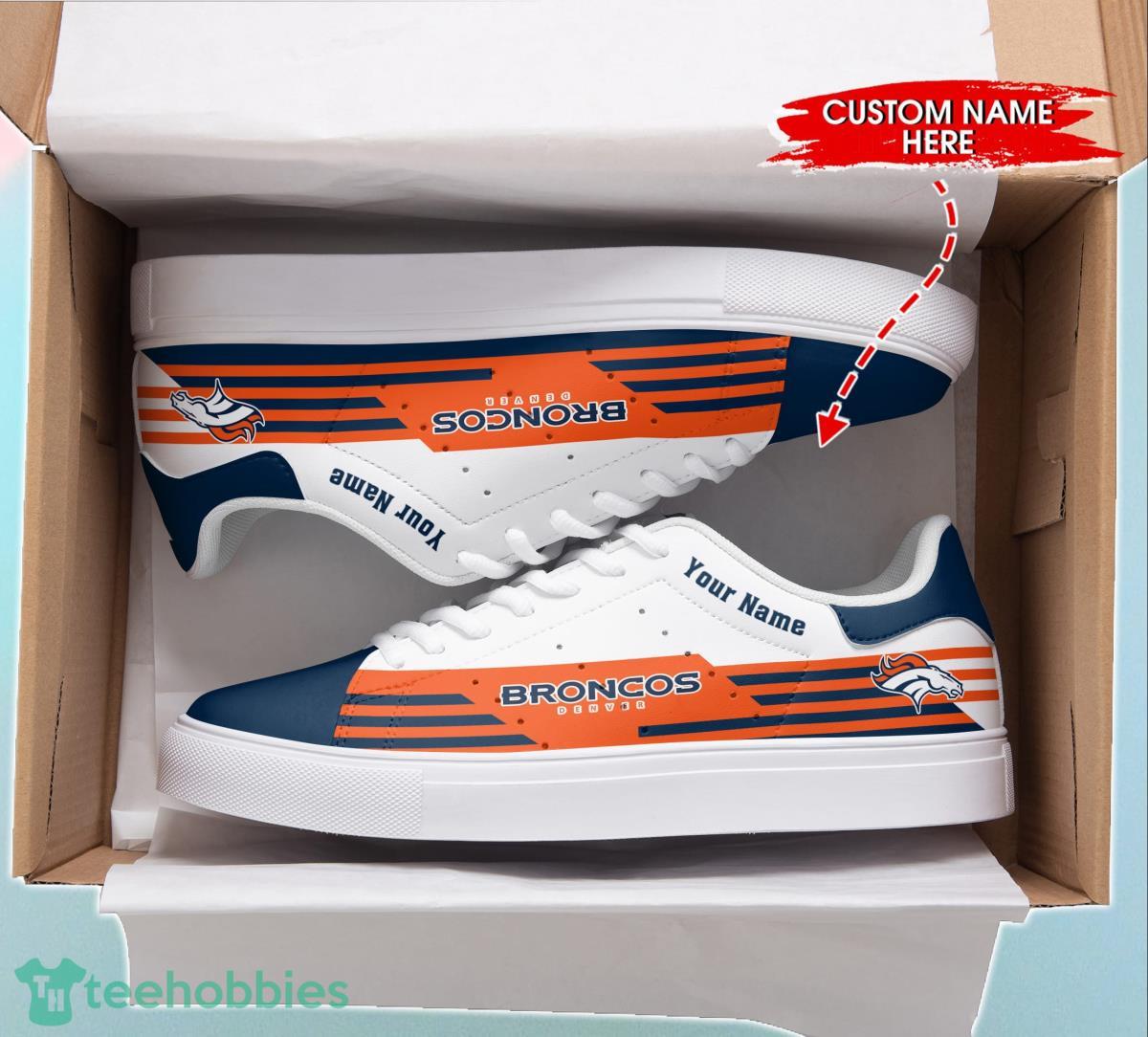 Denver Broncos Personalized Stan Smith Sneakers Style Gift For Men And Women Fans Product Photo 2