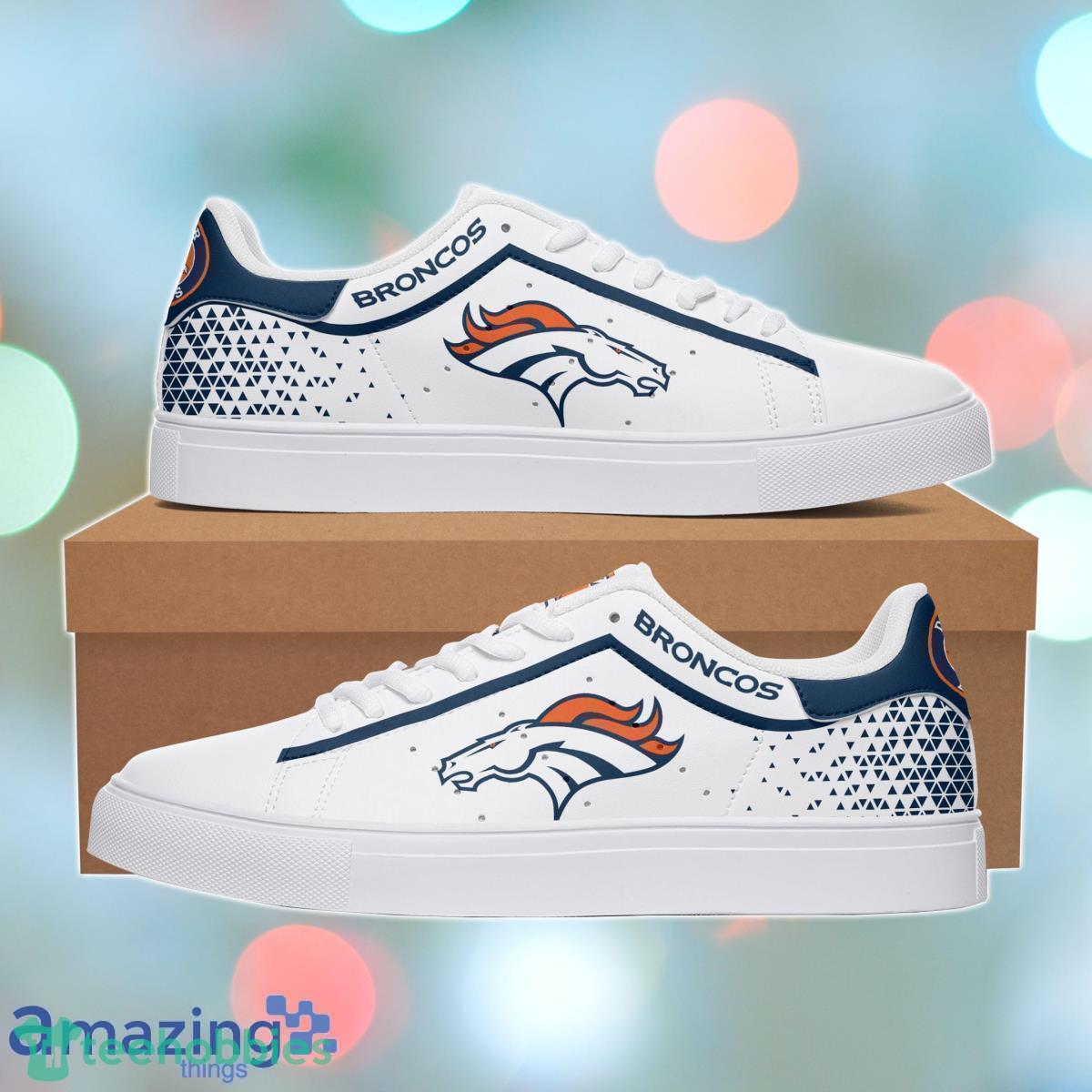 Denver Broncos Stan Smith Sneakers Stylish Gift For Young People Product Photo 2