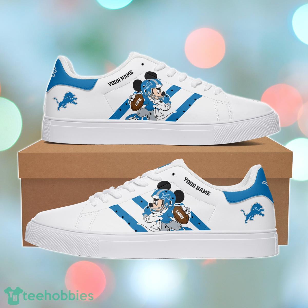Detroit Lions Personalized Stan Smith Sneakers Impressive Gift For Men And Women Product Photo 2