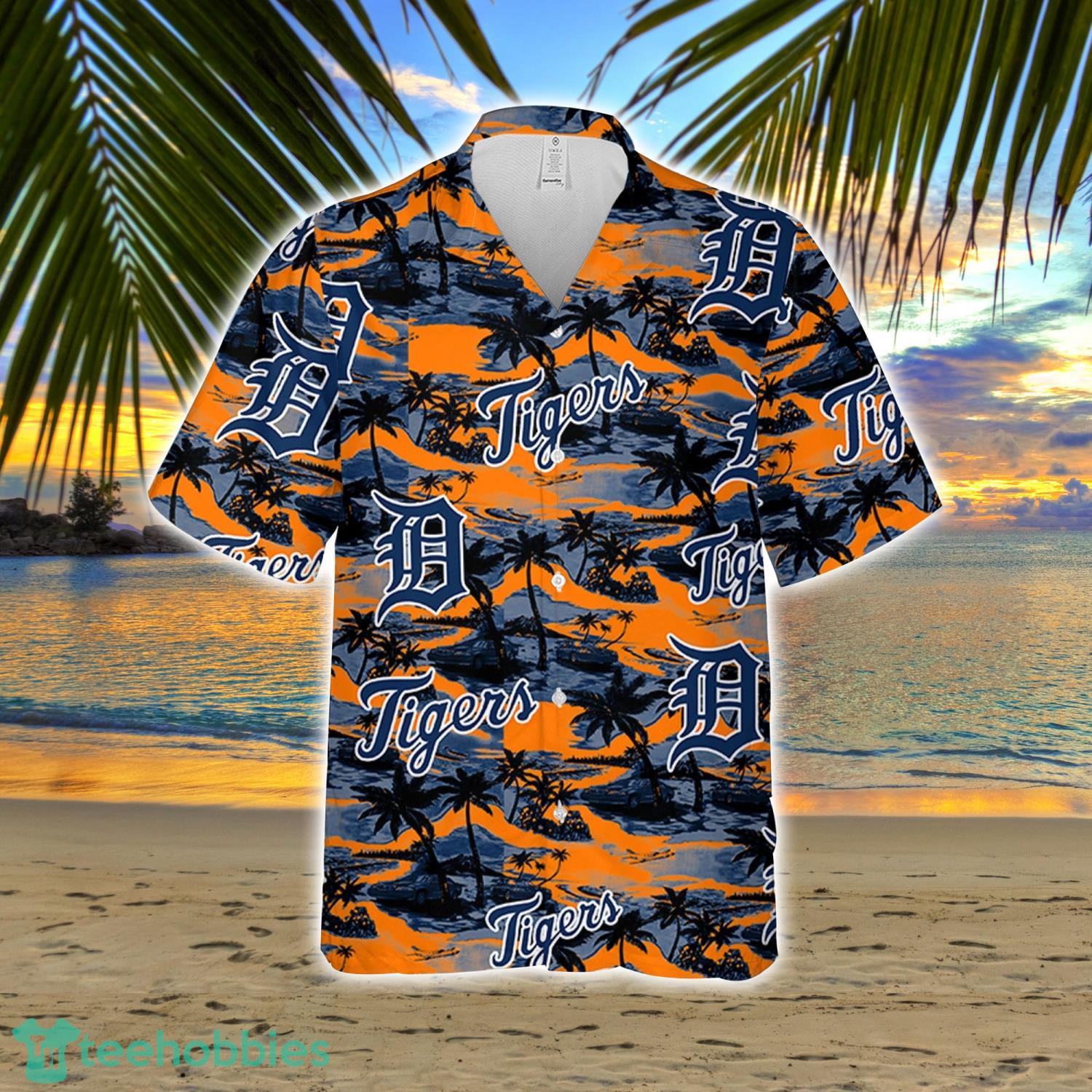 Detroit Tigers MLB Custom Name Hawaiian Shirt For Men Women Gift