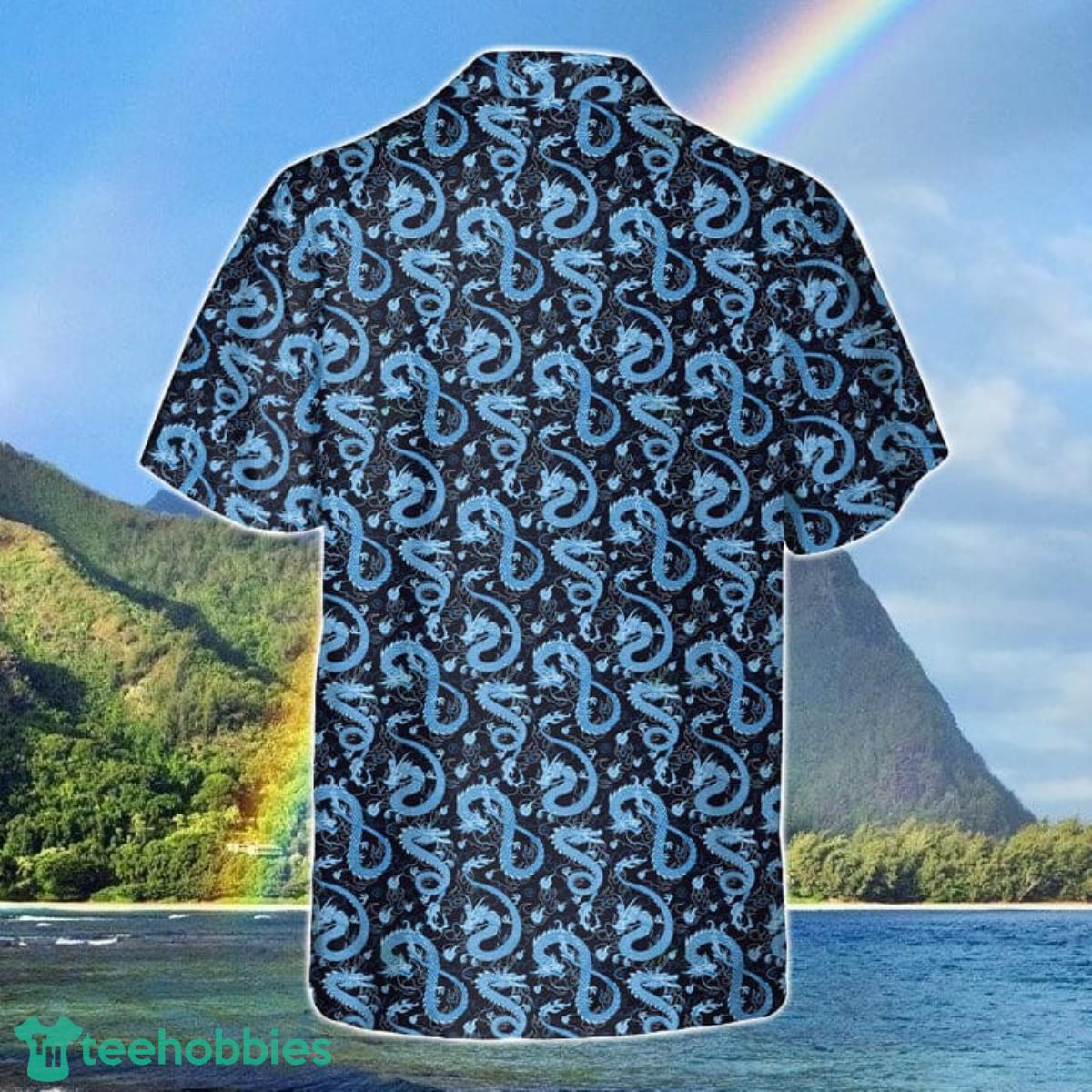 DnD Hawaiian Shirt Blue Dragon Best Gift For Men And Women