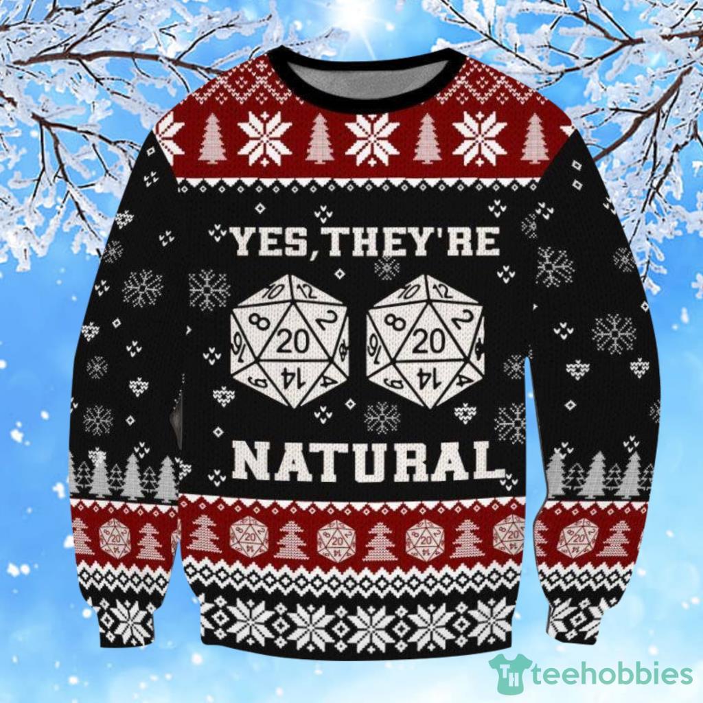 DnD Yes Witches They re Natural Christmas Ugly Sweater 3D For