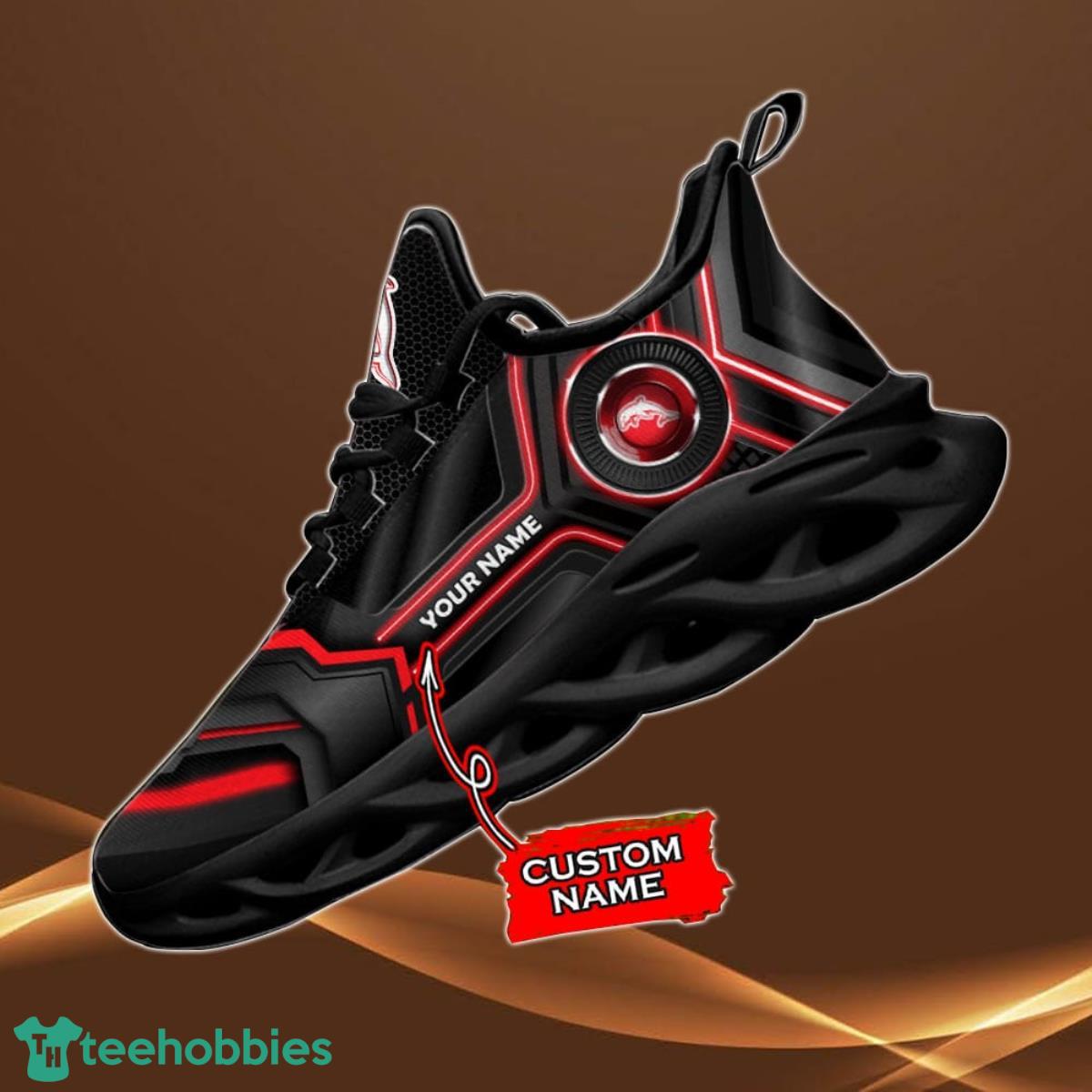 Dolphins NRL 2023 Custom Name Max Soul Sneaker Best Gift For Men And Women Fans Product Photo 2