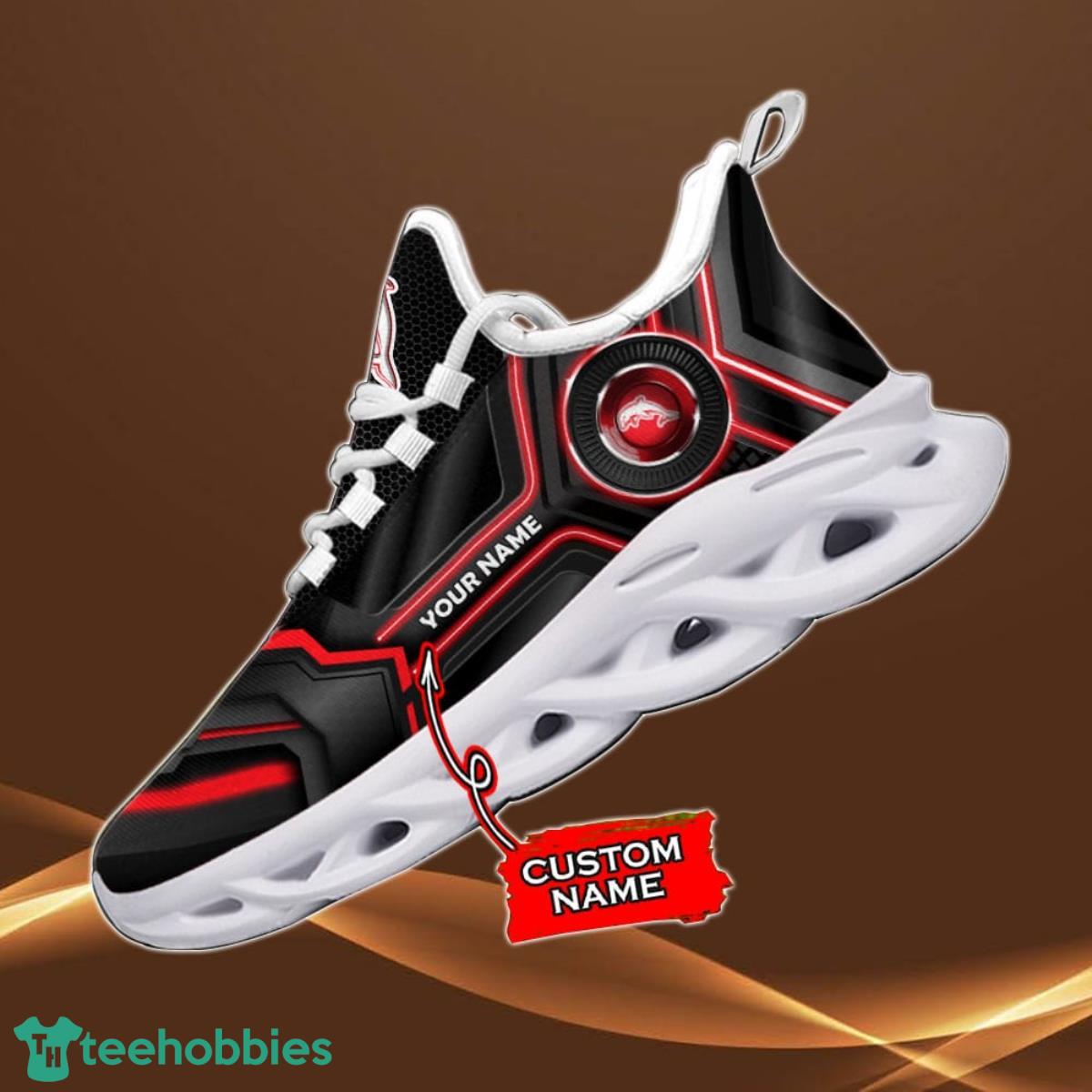 Dolphins NRL 2023 Custom Name Max Soul Sneaker Best Gift For Men And Women Fans Product Photo 1