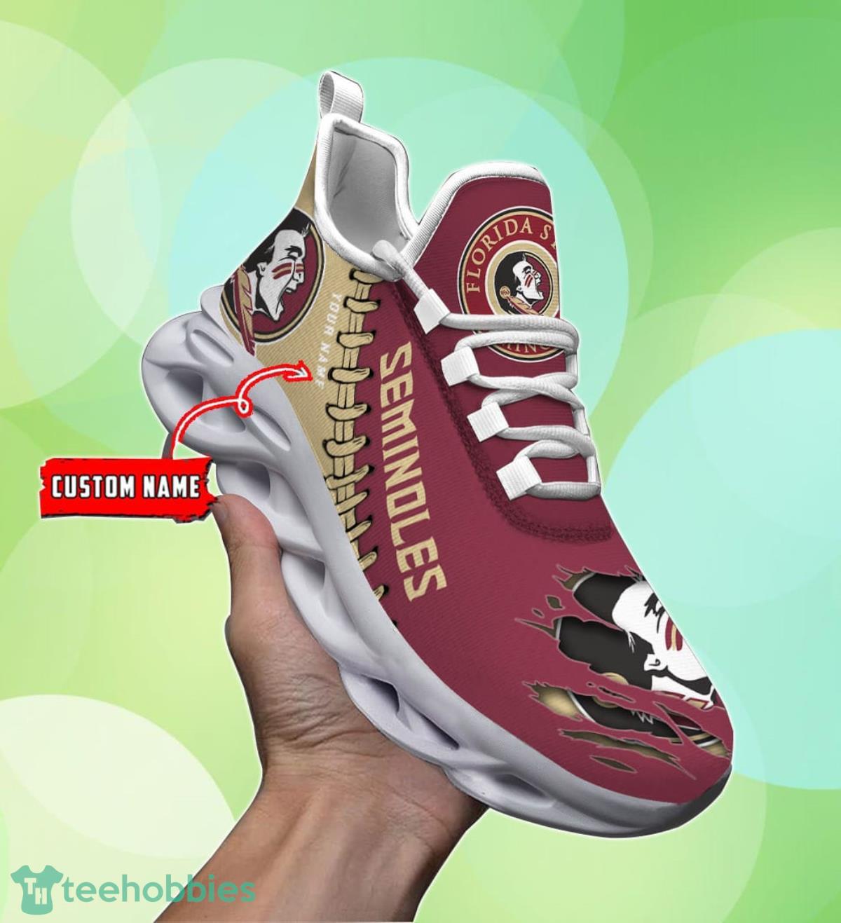 Florida State Seminoles Personalized Max Soul Shoes Unique Gift For Men And Women Fans Product Photo 1
