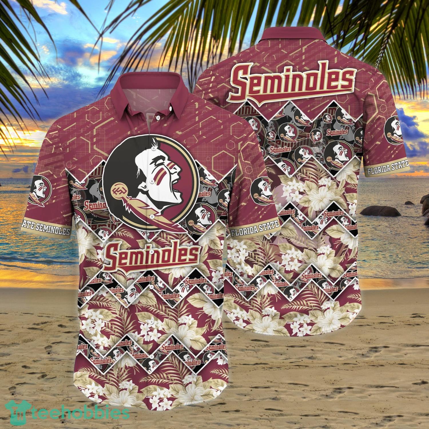 Florida State Seminoles NCAA2 Hawaiian Shirt 4th Of July Independence Day  Best Gift For Men And Women Fans