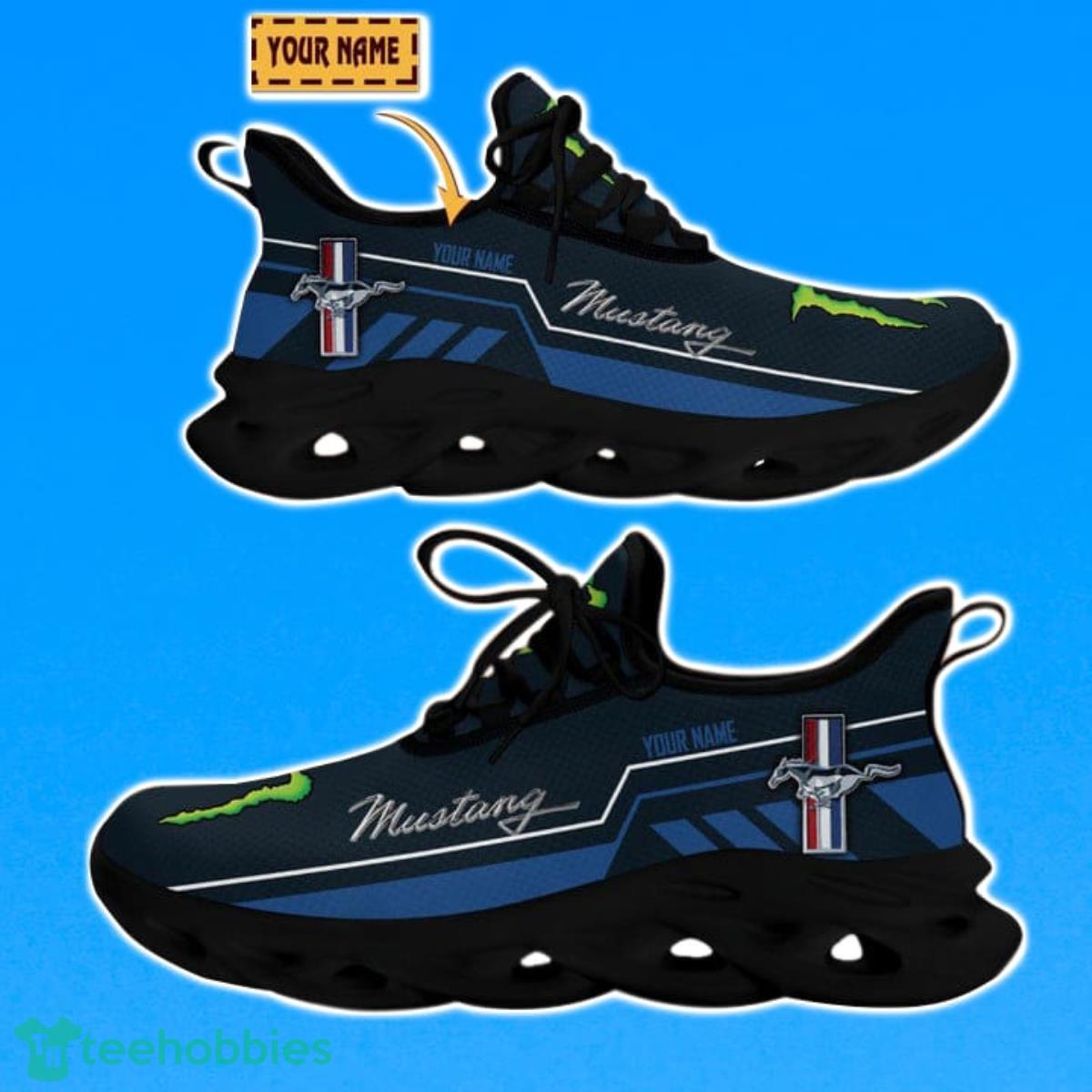 Ford Mustang-Custom Name Max Soul Shoes Unique Gift For Men And Women Product Photo 2